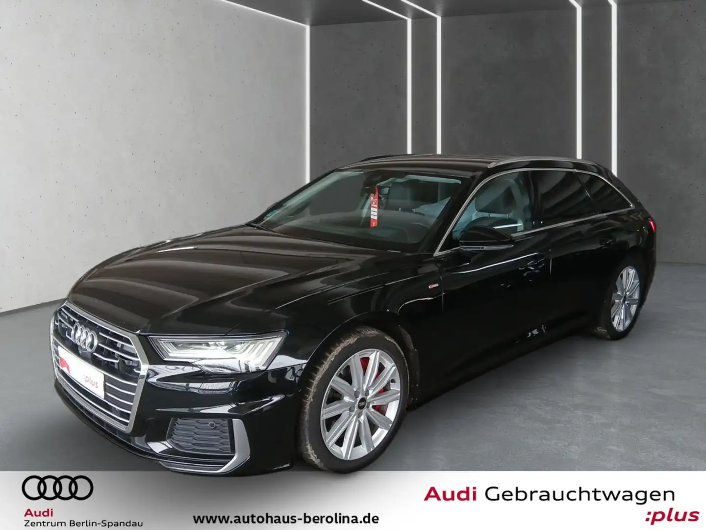 Audi A6 55 TFSI e qu. S line S tronic *MATRIX* Schwarz - 2
