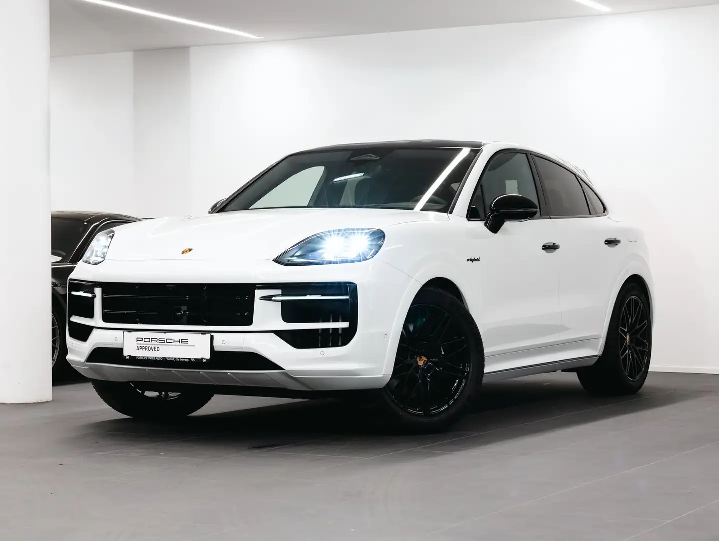 Porsche Cayenne E-Hybrid Coupé Black Edition Weiß - 1