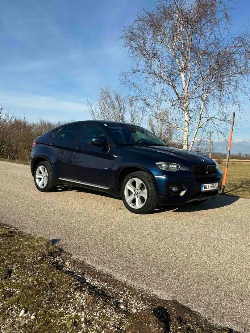 BMW X6 xDrive40d Aut. Blau - 1