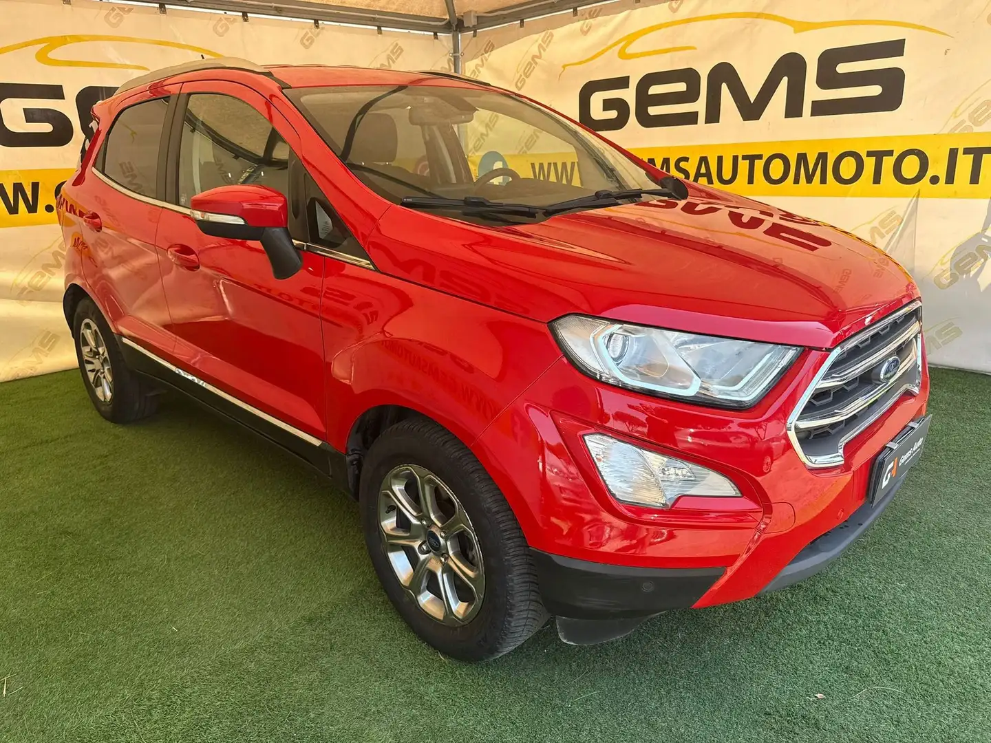 Ford EcoSport 1.0 EcoBoost 100 CV Titanium Rosso - 2
