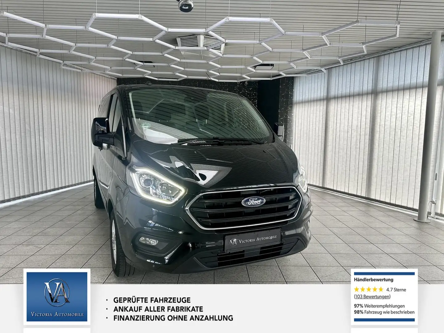 Ford Transit Custom Kasten 1 Hand. Parkpilotsystem .300 L1 Trend Schwarz - 2