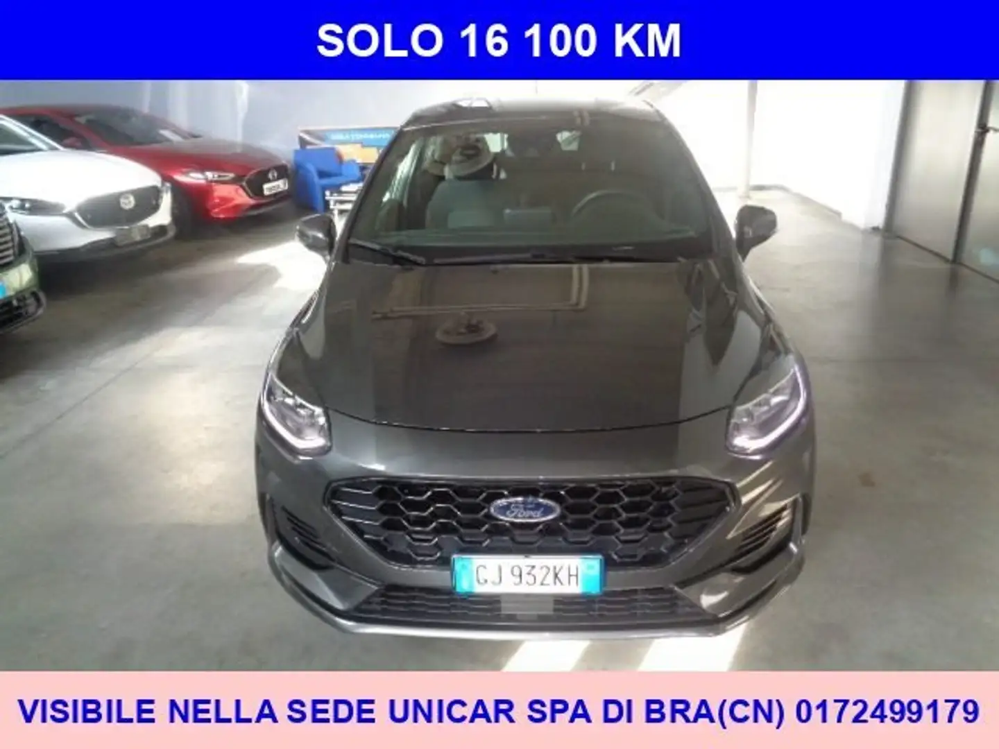 Ford Fiesta Fiesta VII 2022 5p 5p 1.0 ecoboost h ST-Line 125cv Grigio - 2