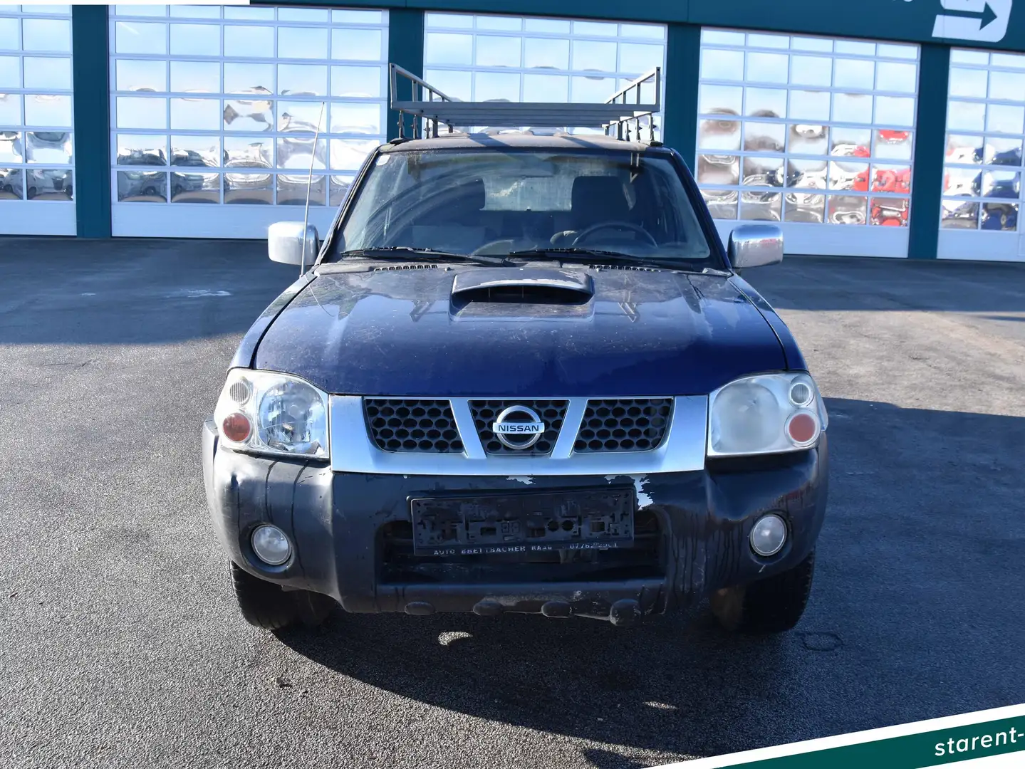 Nissan Navara Pickup 2,5 Di AHK 3T Allrad Doppelkabine Hardtop Blau - 2