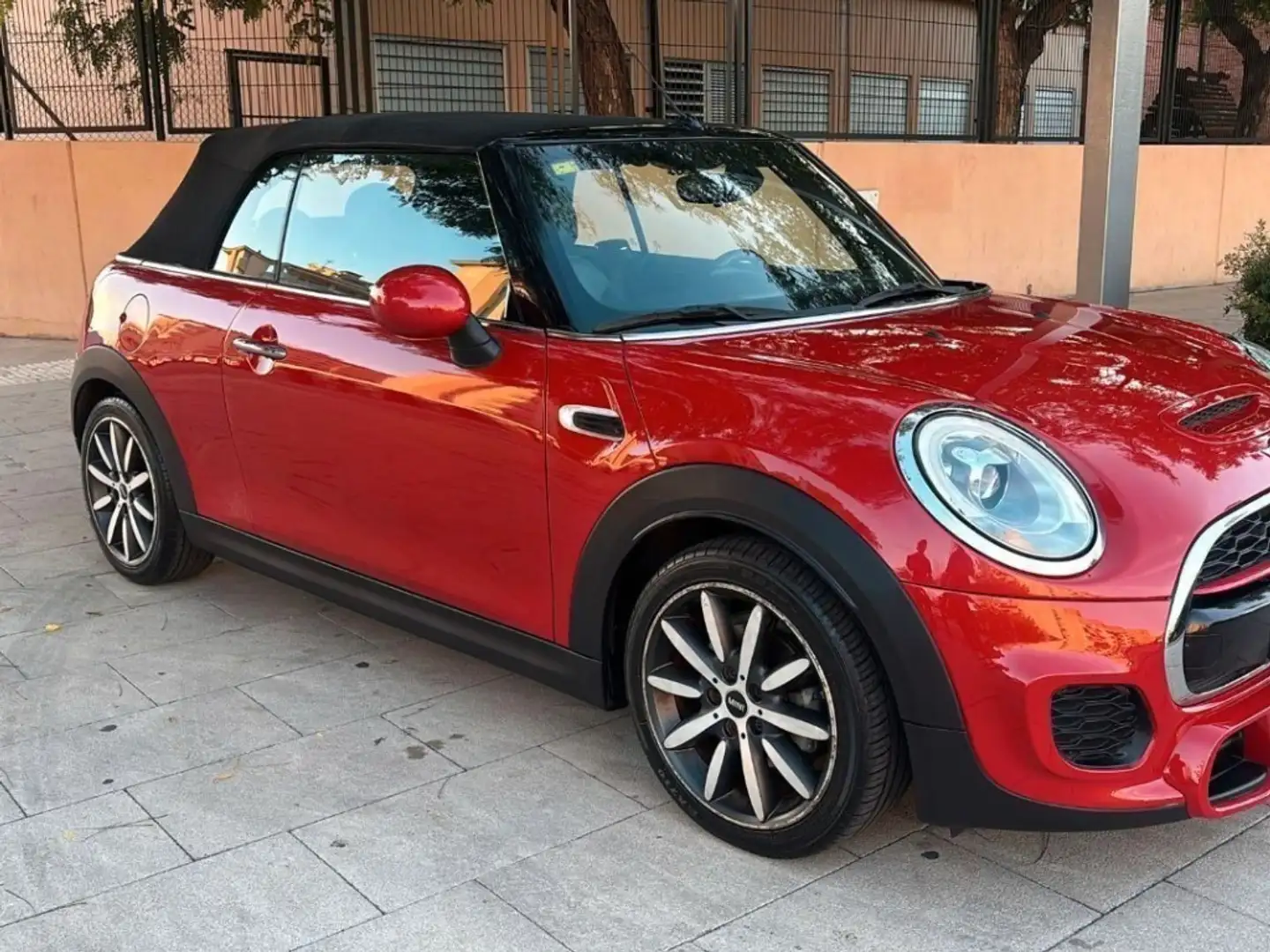 MINI Cooper D Cabrio Rojo - 1