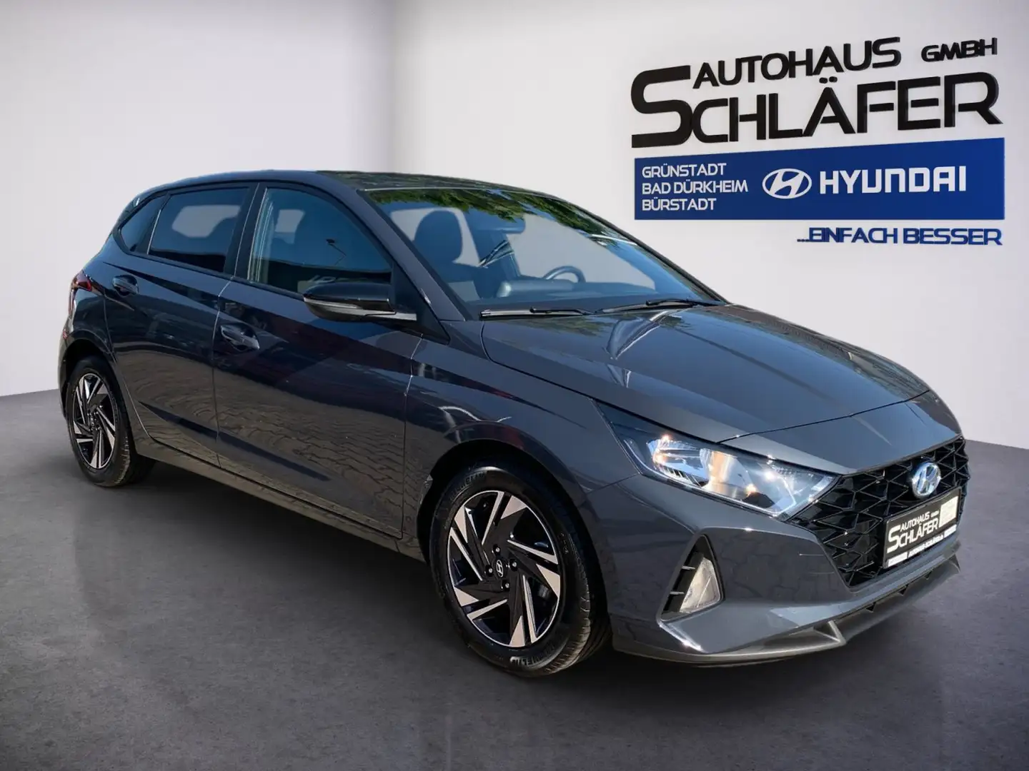 Hyundai i20 1.0 T-GDI Connect & Go Navi Kamera Grau - 2