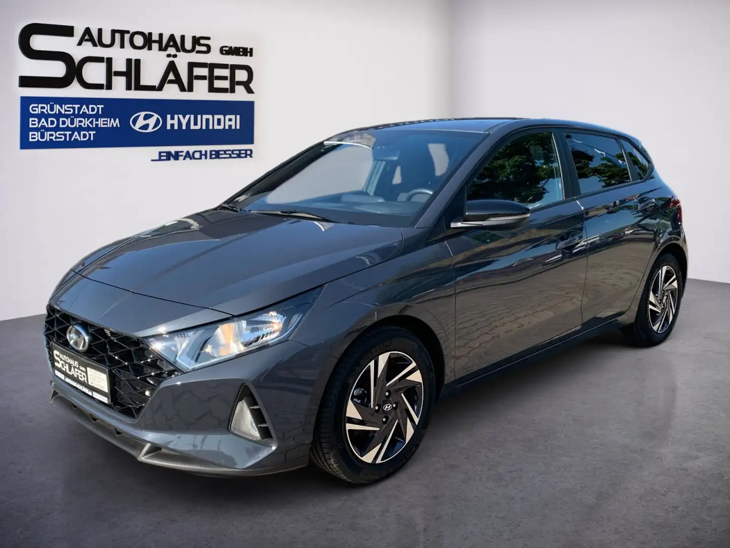 Hyundai i20 1.0 T-GDI Connect & Go Navi Kamera Grau - 1