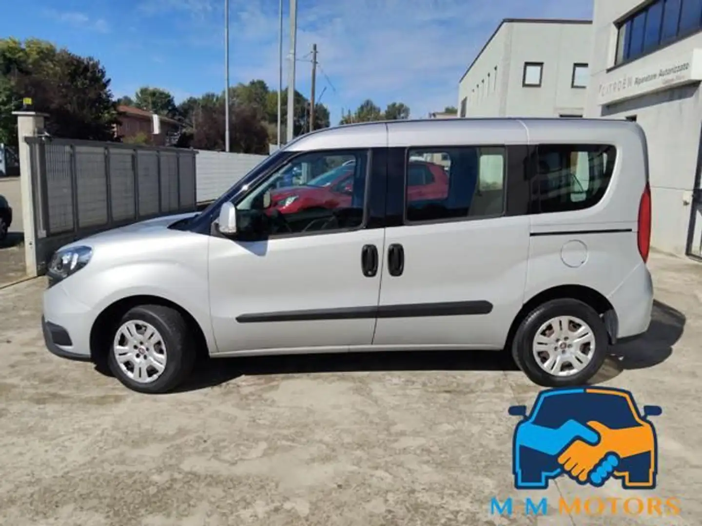 Fiat Doblo Doblò 1.6 MJT 105CV S&S PC Combi N1 Lounge Argent - 2