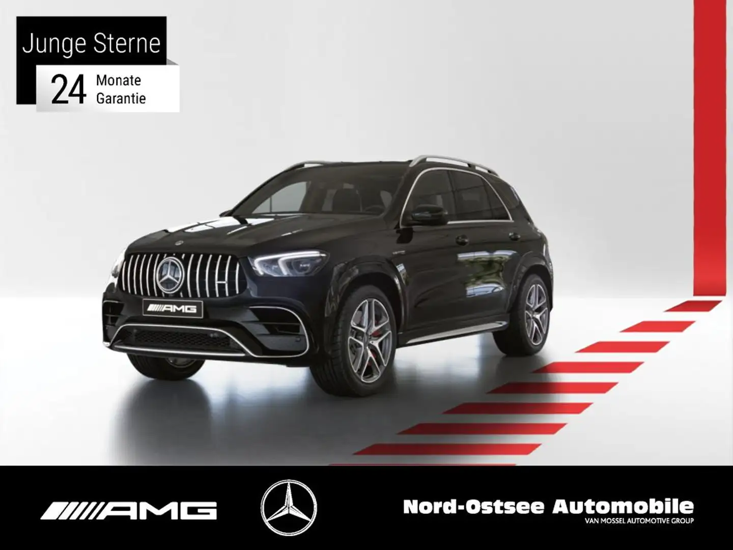 Mercedes-Benz GLE 63 AMG GLE 63 S AMG 4M+ KAMERA DRIVERS P PANO AHK NAVI Schwarz - 1