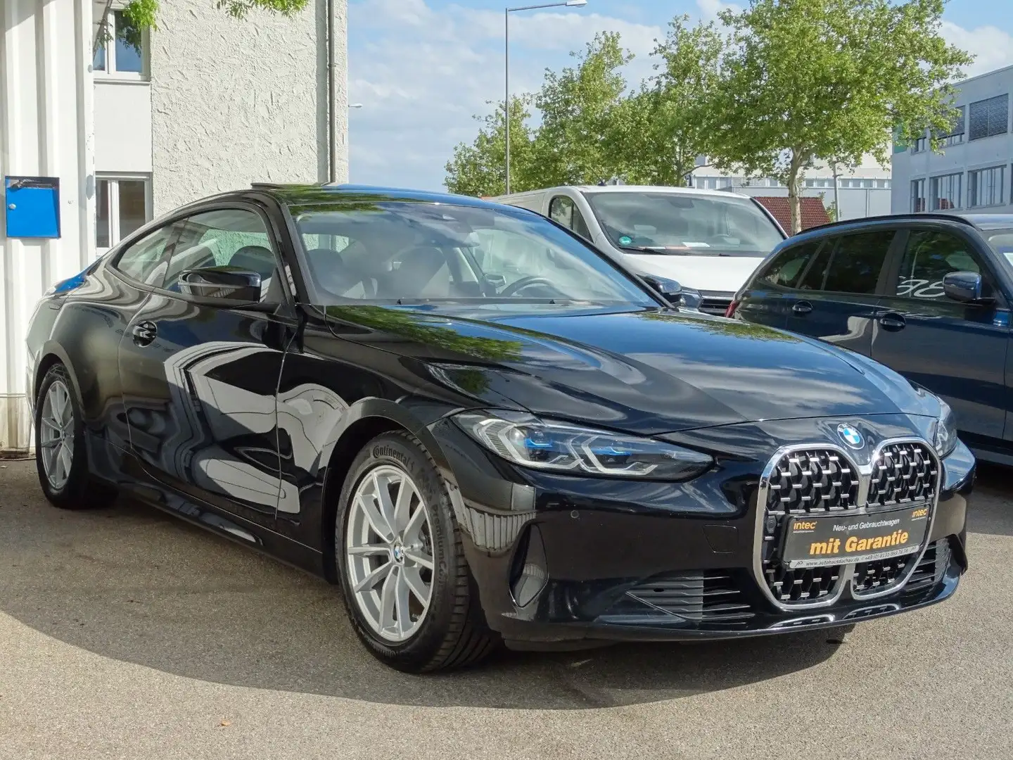 BMW 420 d Coupé Aut Navi LCP Leder Laser SHD AHK HUD Negro - 1