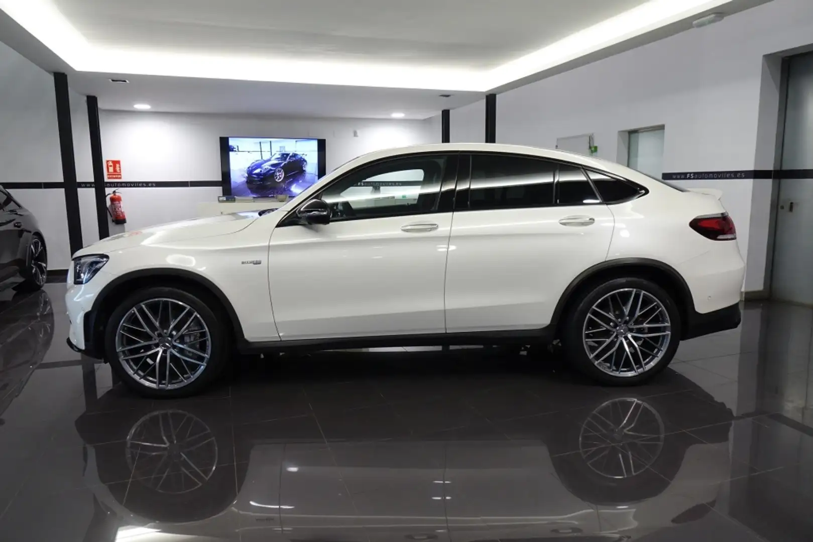 Mercedes-Benz GLC 43 AMG Coupé 4Matic Speedshift TCT 9G Blanco - 2