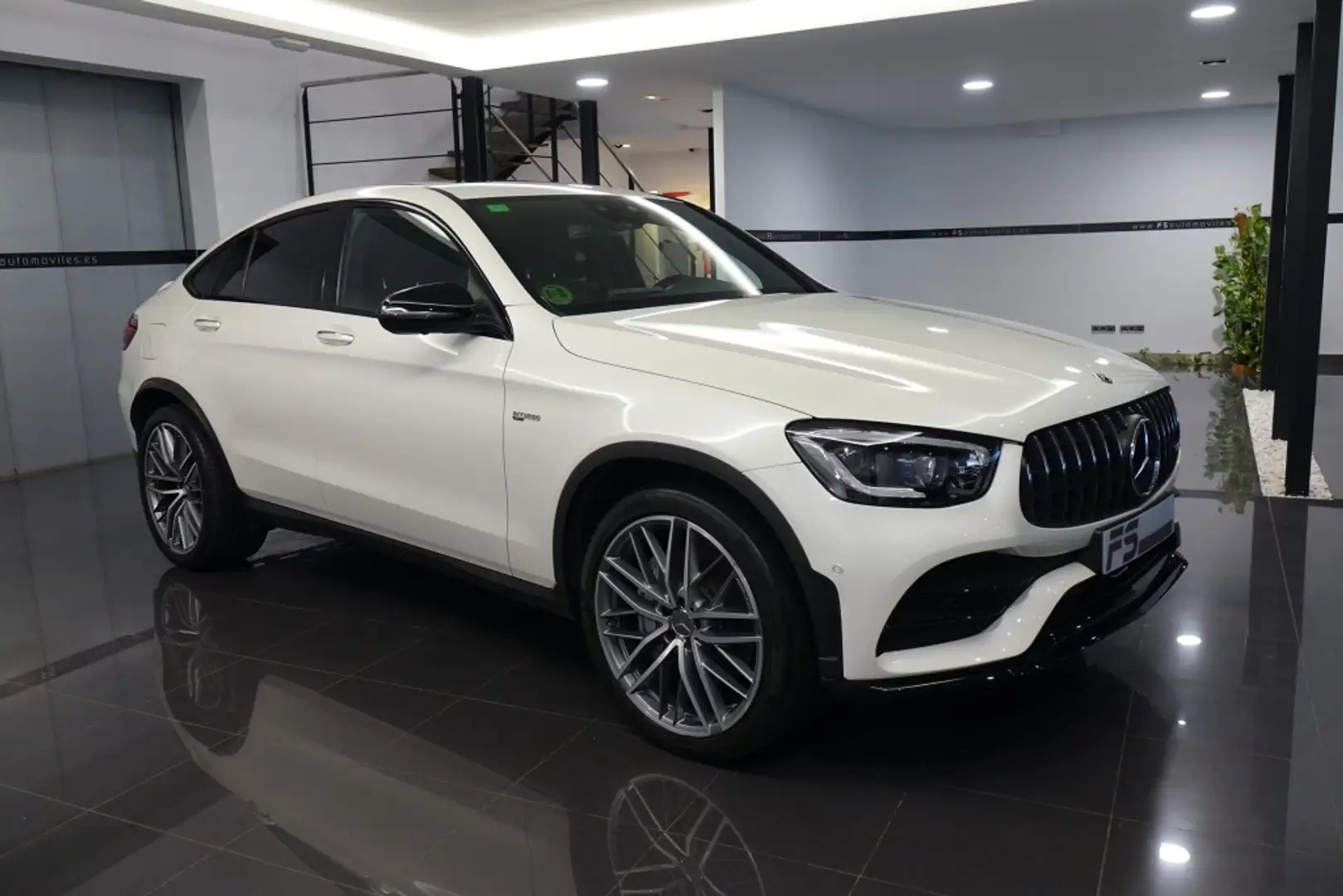Mercedes-Benz GLC 43 AMG Coupé 4Matic Speedshift TCT 9G Blanco - 1