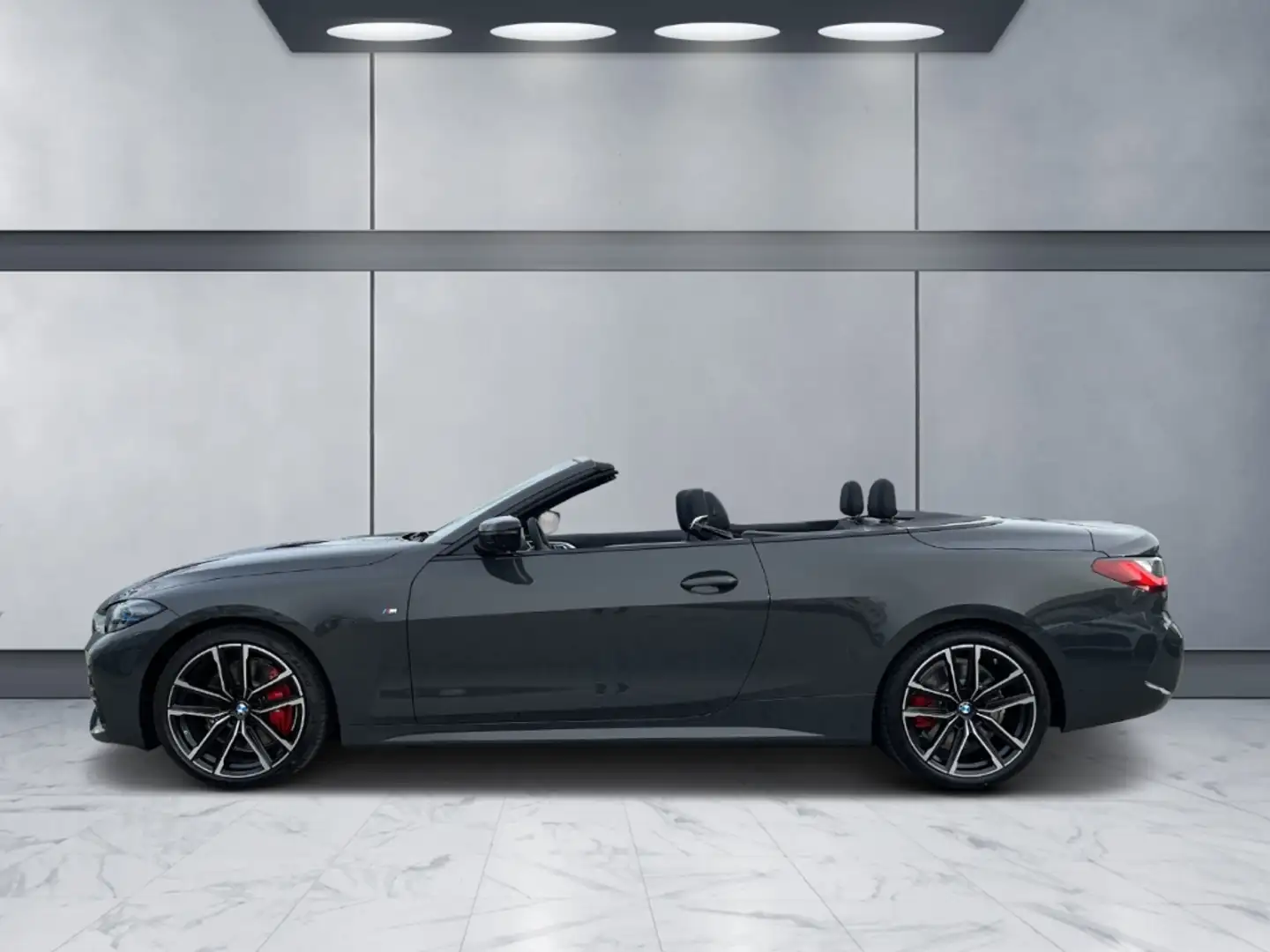 BMW 430 i M Sport Cabrio Laserlicht ACC 360° Kamera Gris - 2