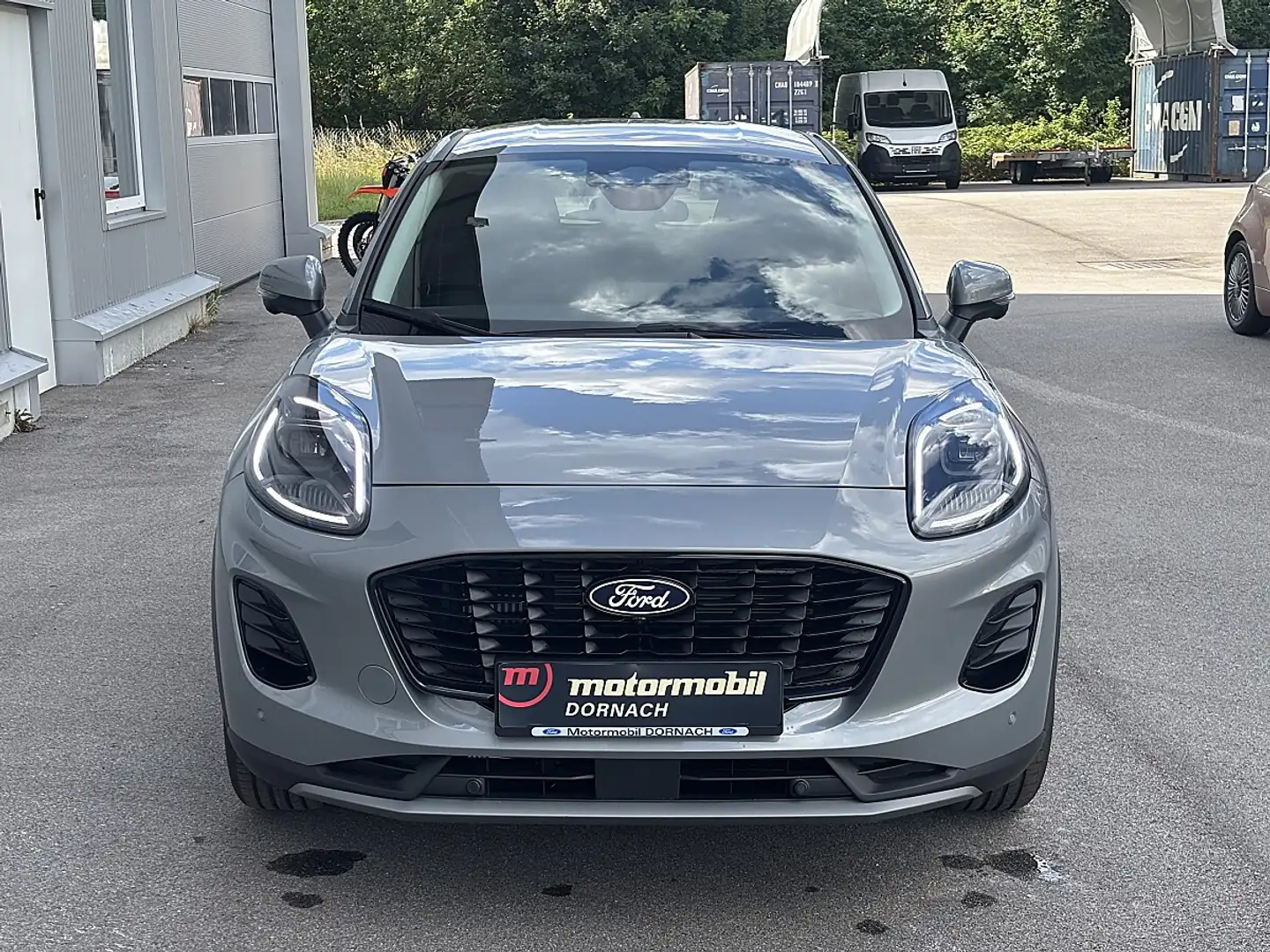 Ford Puma 1,0 EcoBoost Hybrid Titanium Aut. Silber - 2