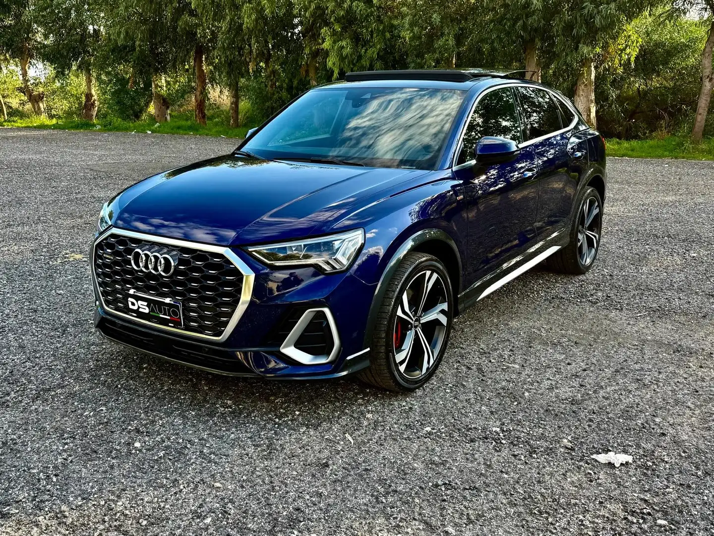 Audi Q3 AUDI Q3 SPB 40 TDI 200 CV QUATT S TRONIC S LINE IV Bleu - 1