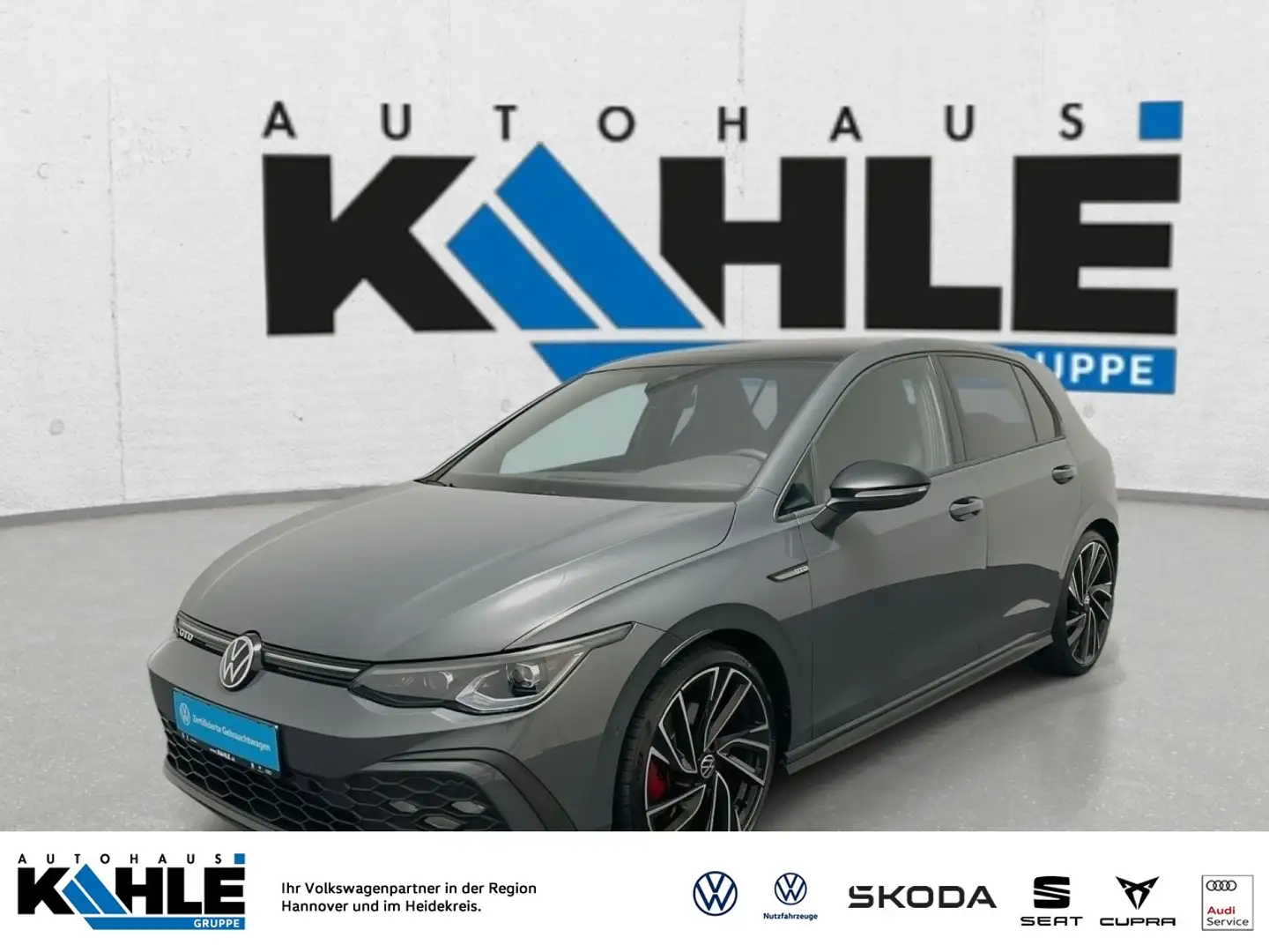 Volkswagen Golf VIII 2.0 TDI DSG GTD Klima Navi Rückfahrkamera Grau - 1
