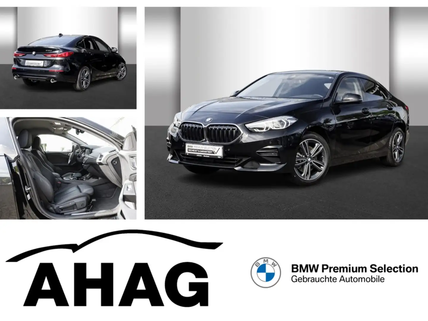 BMW 218 d Gran Coupe Aut. Komfortzugang Sportsitze Schwarz - 1