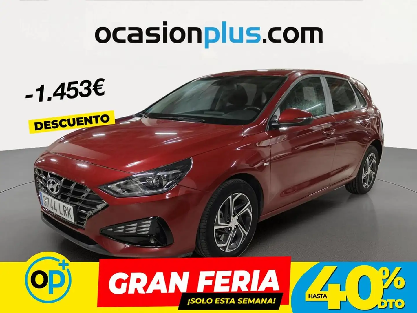 Hyundai i30 1.0 TGDI Klass 48V 120 Rojo - 1