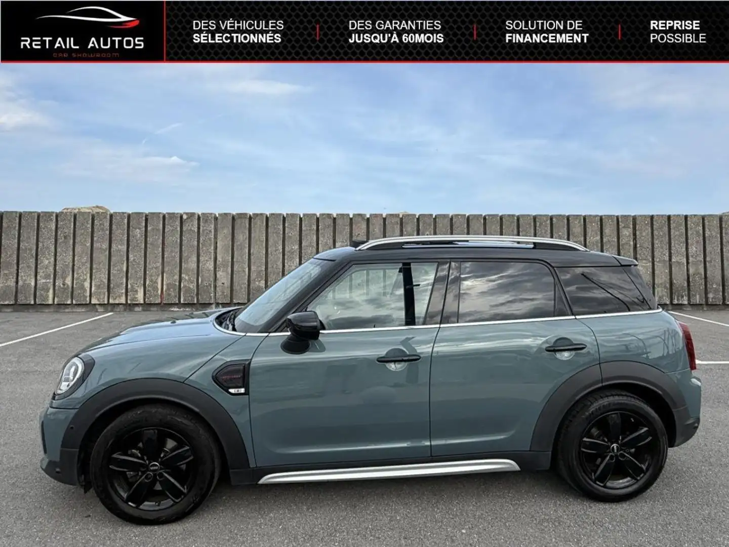 MINI Cooper Countryman Cooper 136ch Northwood BVA7 Gris - 2