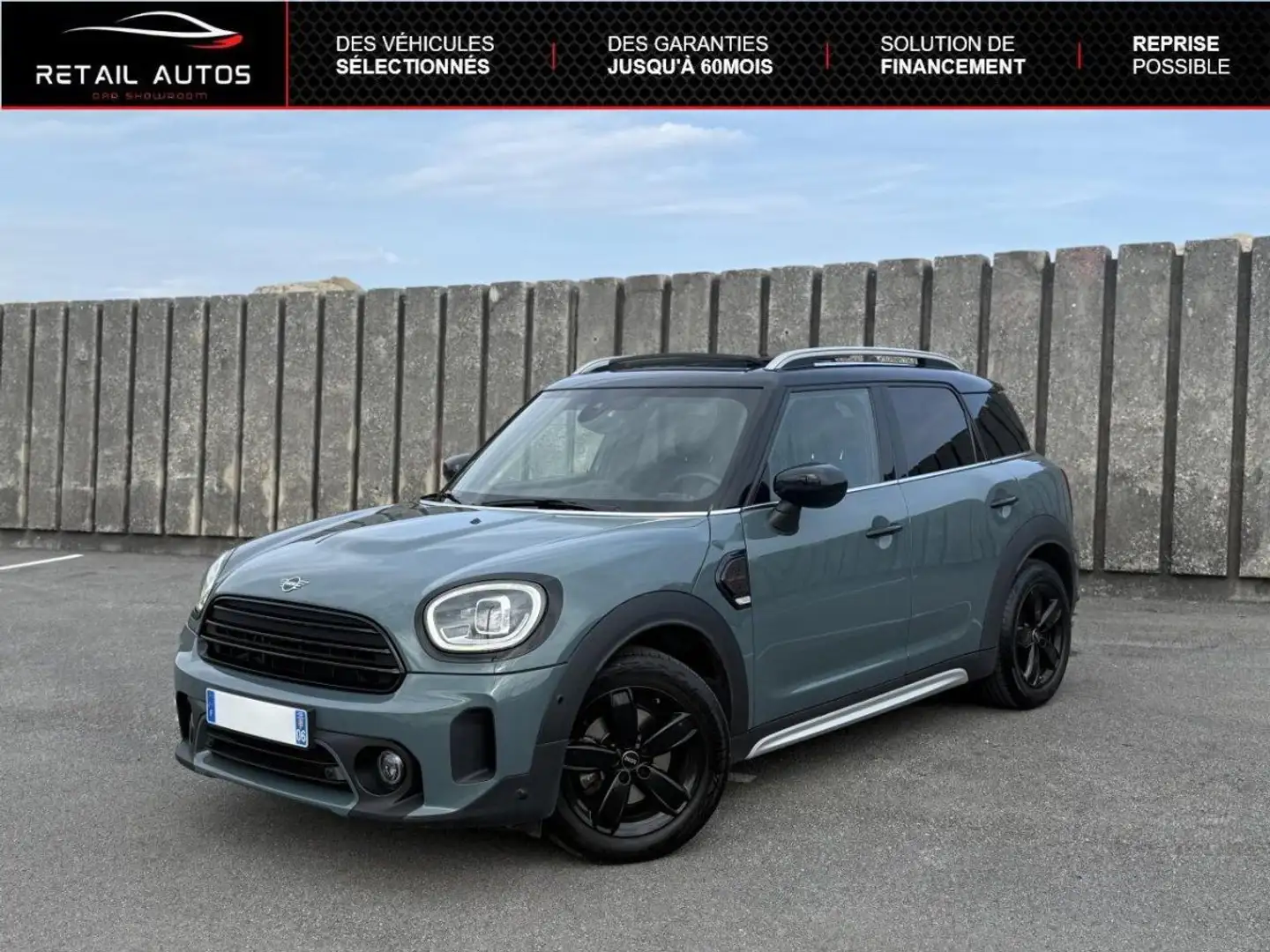 MINI Cooper Countryman Cooper 136ch Northwood BVA7 Gris - 1