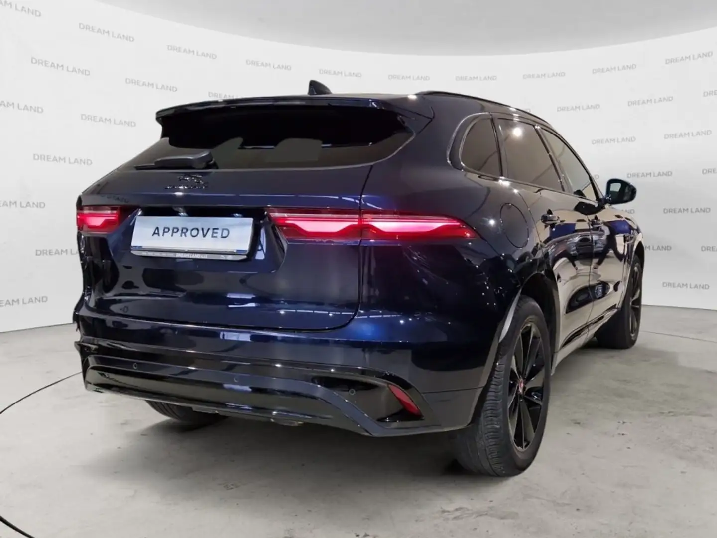 Jaguar F-Pace 2.0 250 CV AWD aut. R-Dynamic Black TETTO APRIBILE Blu/Azzurro - 2