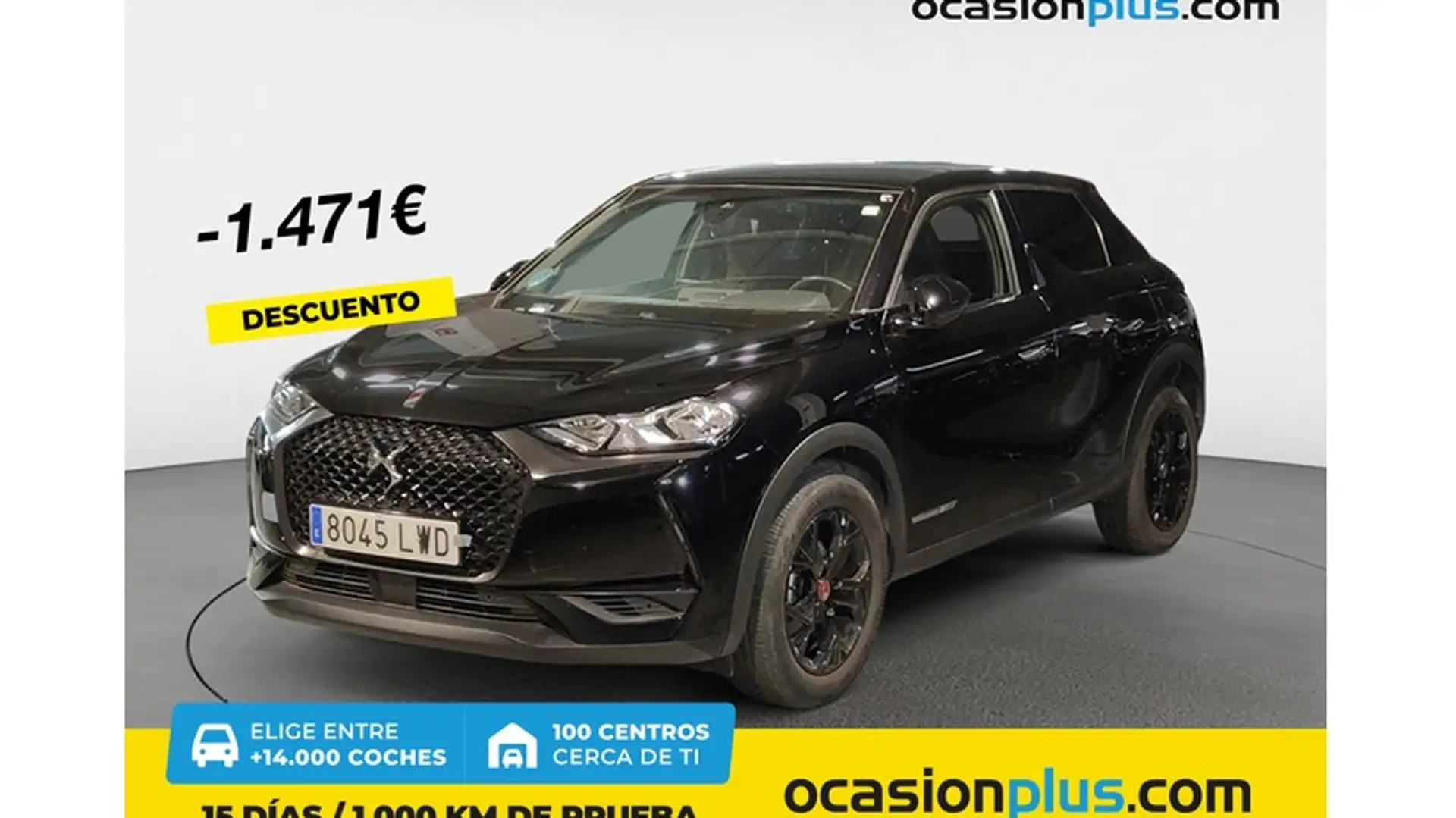 DS Automobiles DS 3 Crossback BlueHDi Performance Line 110 Noir - 1