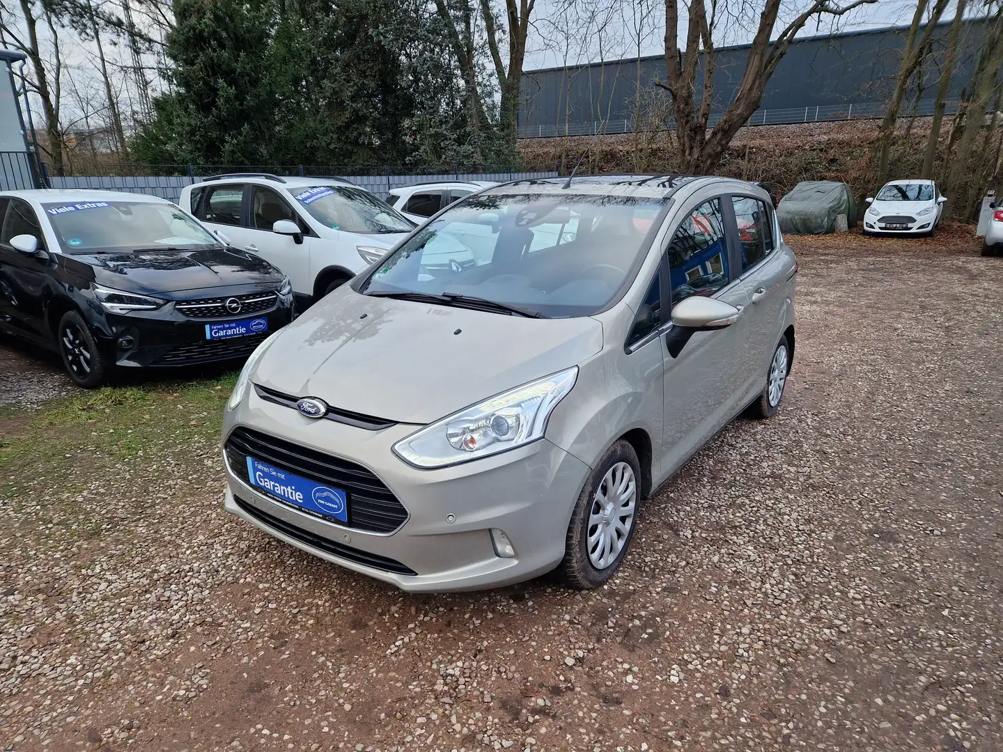 Ford B-Max AUTOMATIK 93Tkm Pano Kamera Navi LED Tempo Sitzhzg Grau - 1