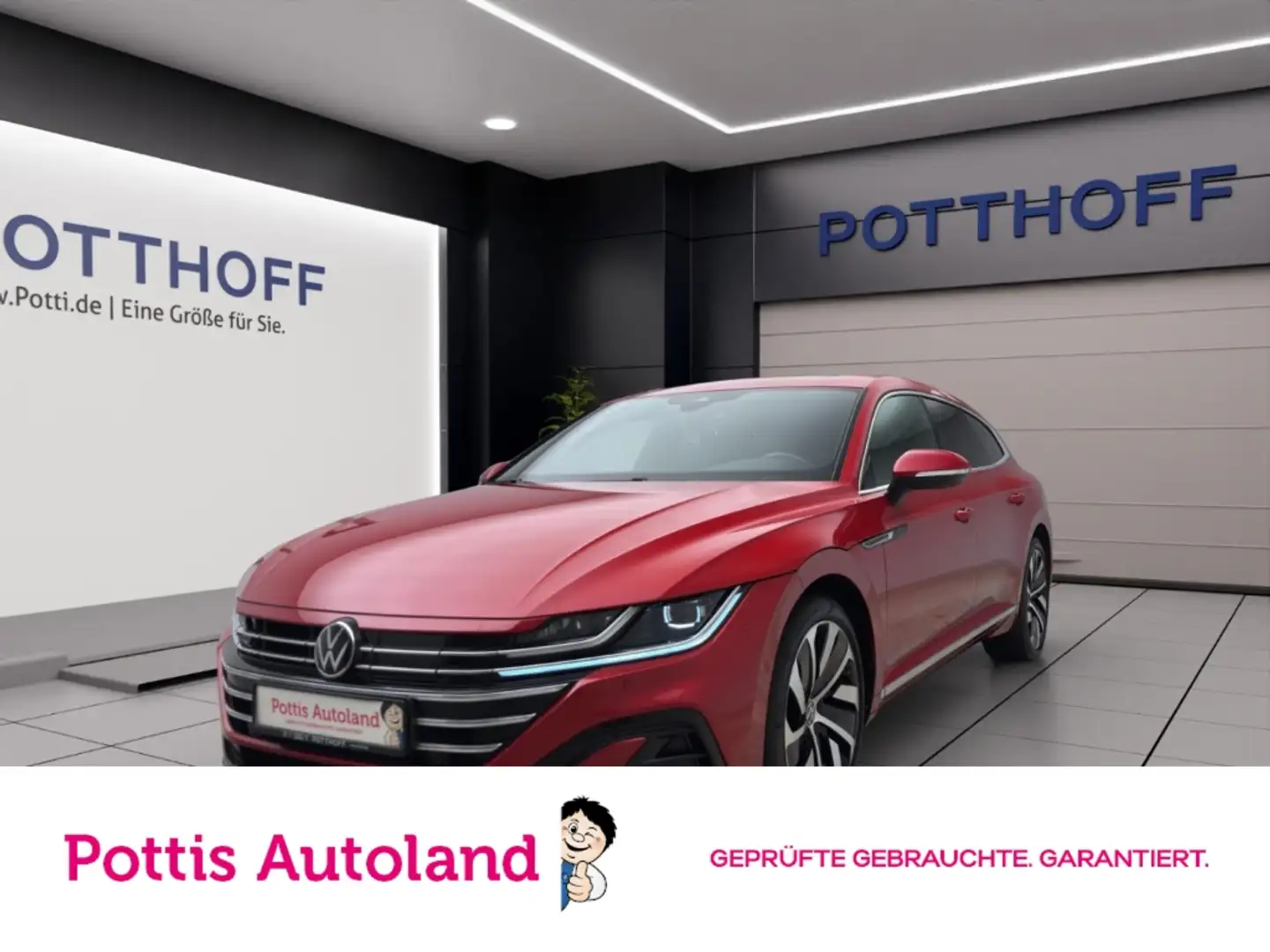 Volkswagen Arteon Shooting Brake 1.4 TSI eHybrid R-LINE PANO IQ.LIGH Rot - 1
