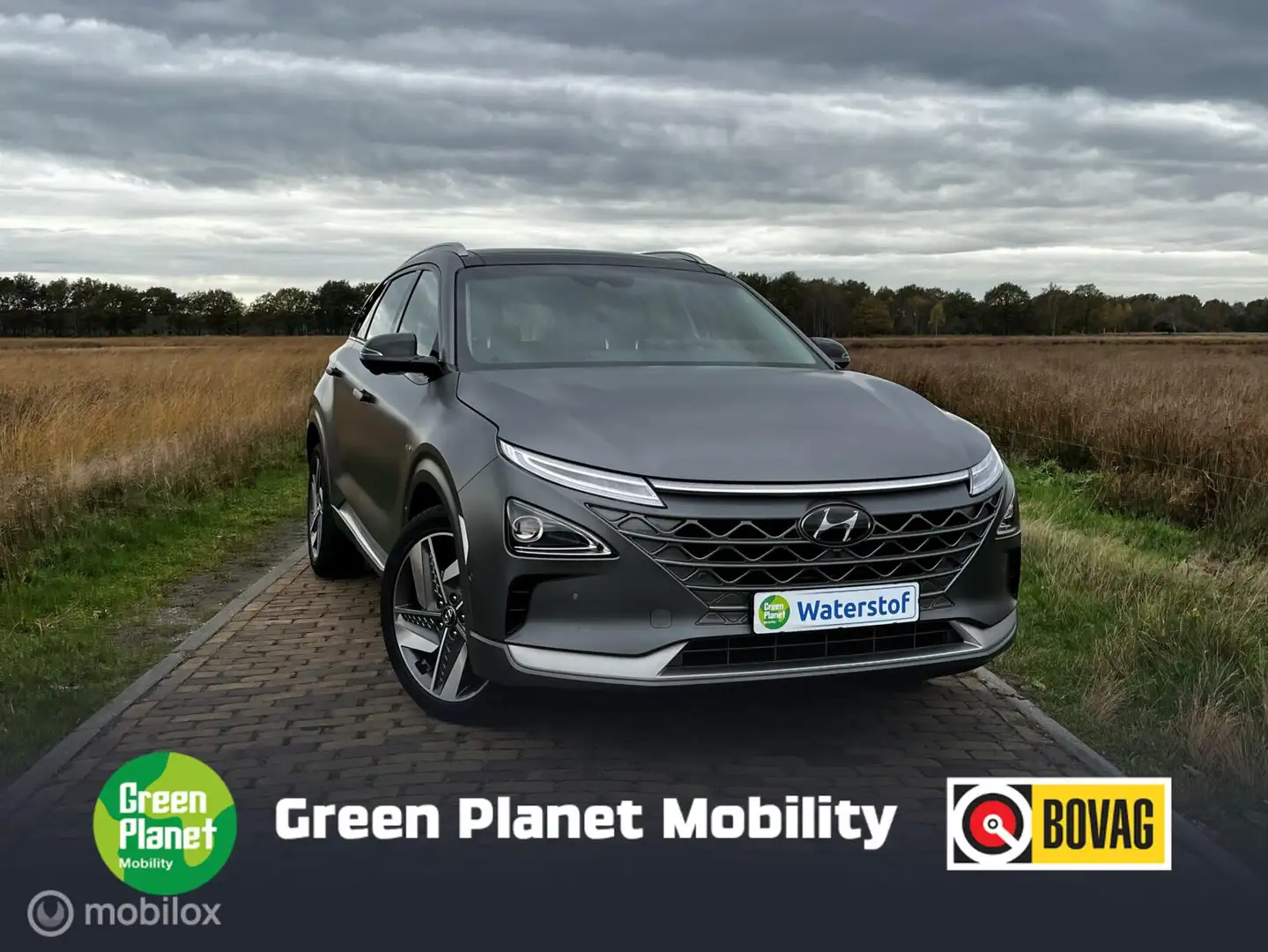 Hyundai NEXO FCEV - €799/mnd INCLUSIEF WATERSTOF! = 650 km! Gris - 1