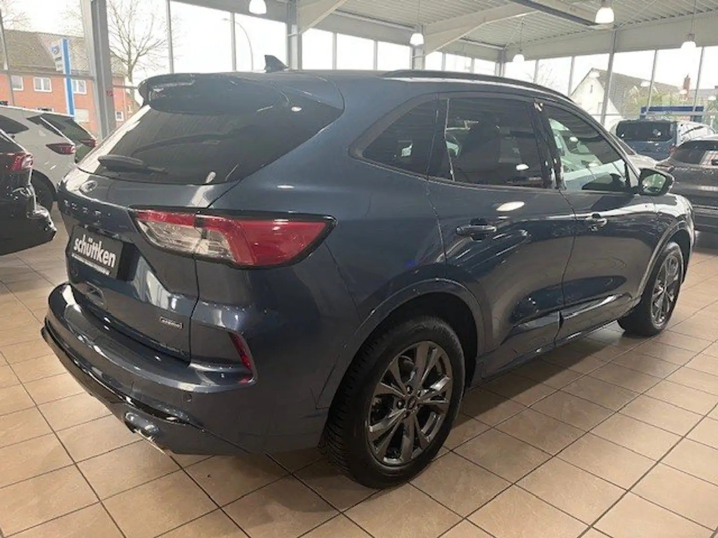 Ford Kuga 2.5 PHEV Aut. ST-Line elek. AHK, WiPa, Alu, NAVI Blau - 2