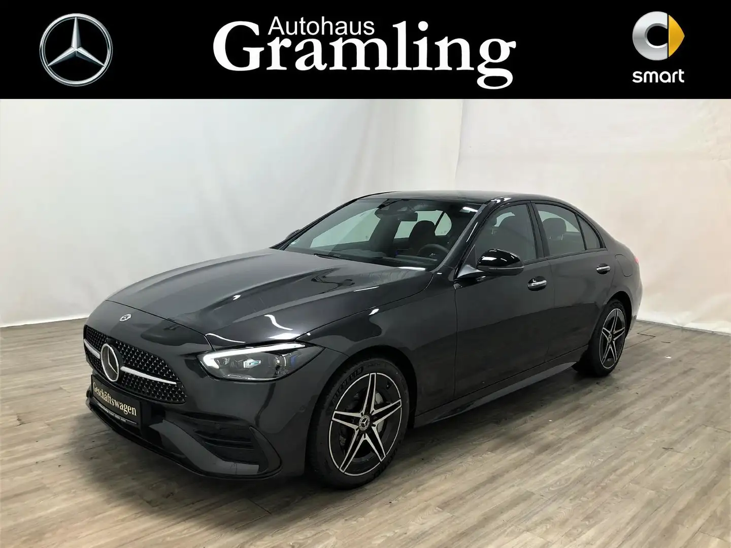 Mercedes-Benz C 300 e AMG Distr*AHK*Pano*DIGITAL LIGHT*Sitzkli Schwarz - 1
