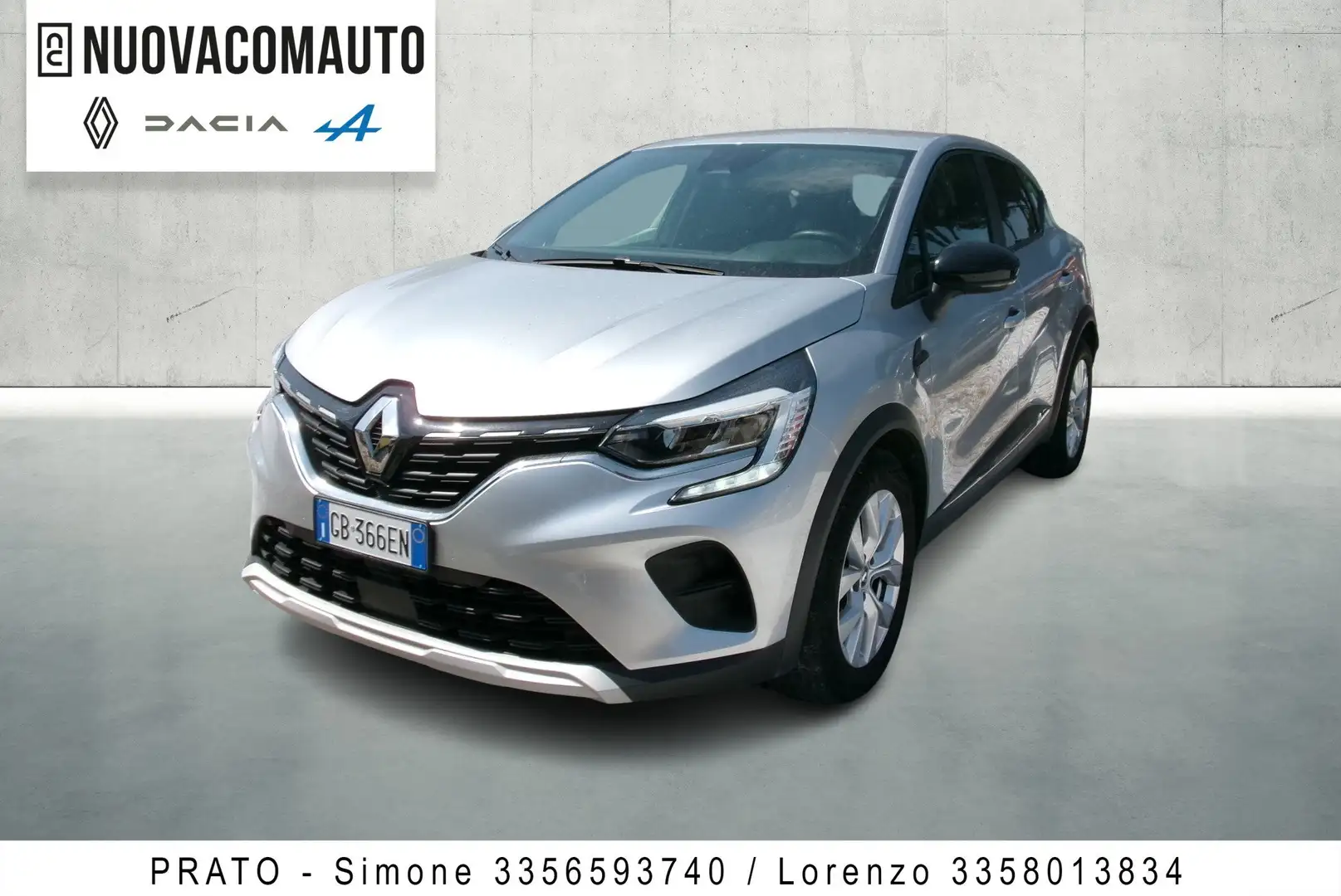 Renault Captur Captur 1.0 tce Zen Gpl 100cv Argento - 1