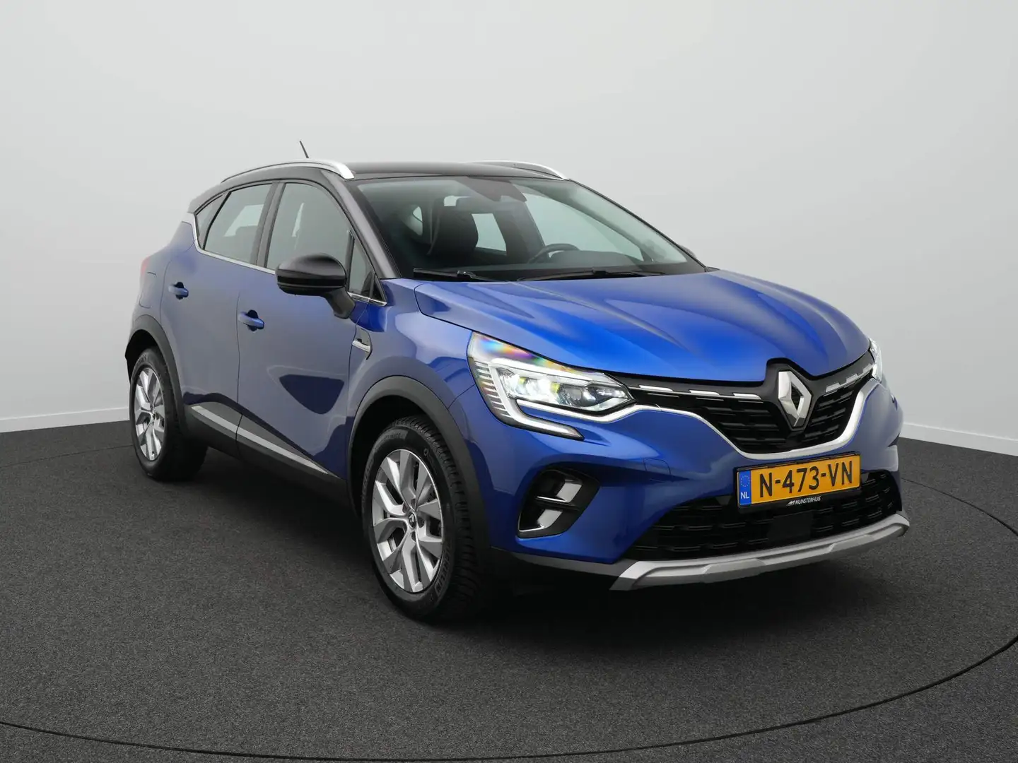 Renault Captur TCe 100 Intens - All seasonbanden - Stoelverwarmin Blauw - 2