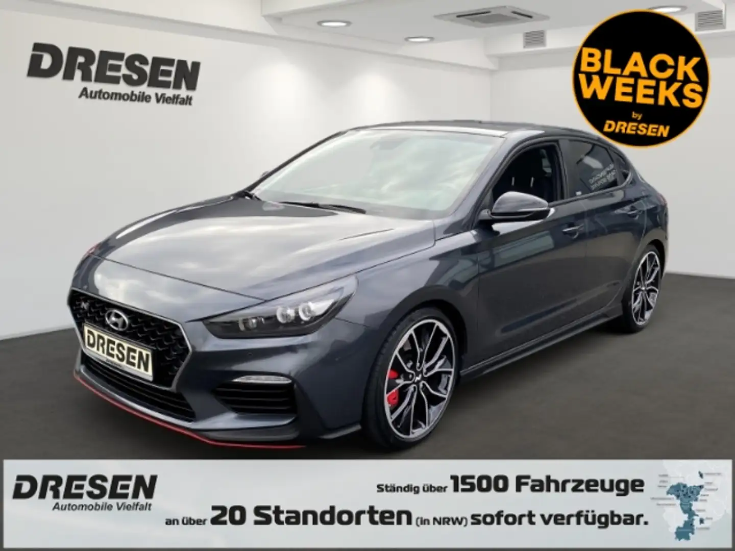 Hyundai i30 N Fastback Navi/Kamera/Sitzheizung/Carplay Schwarz - 1