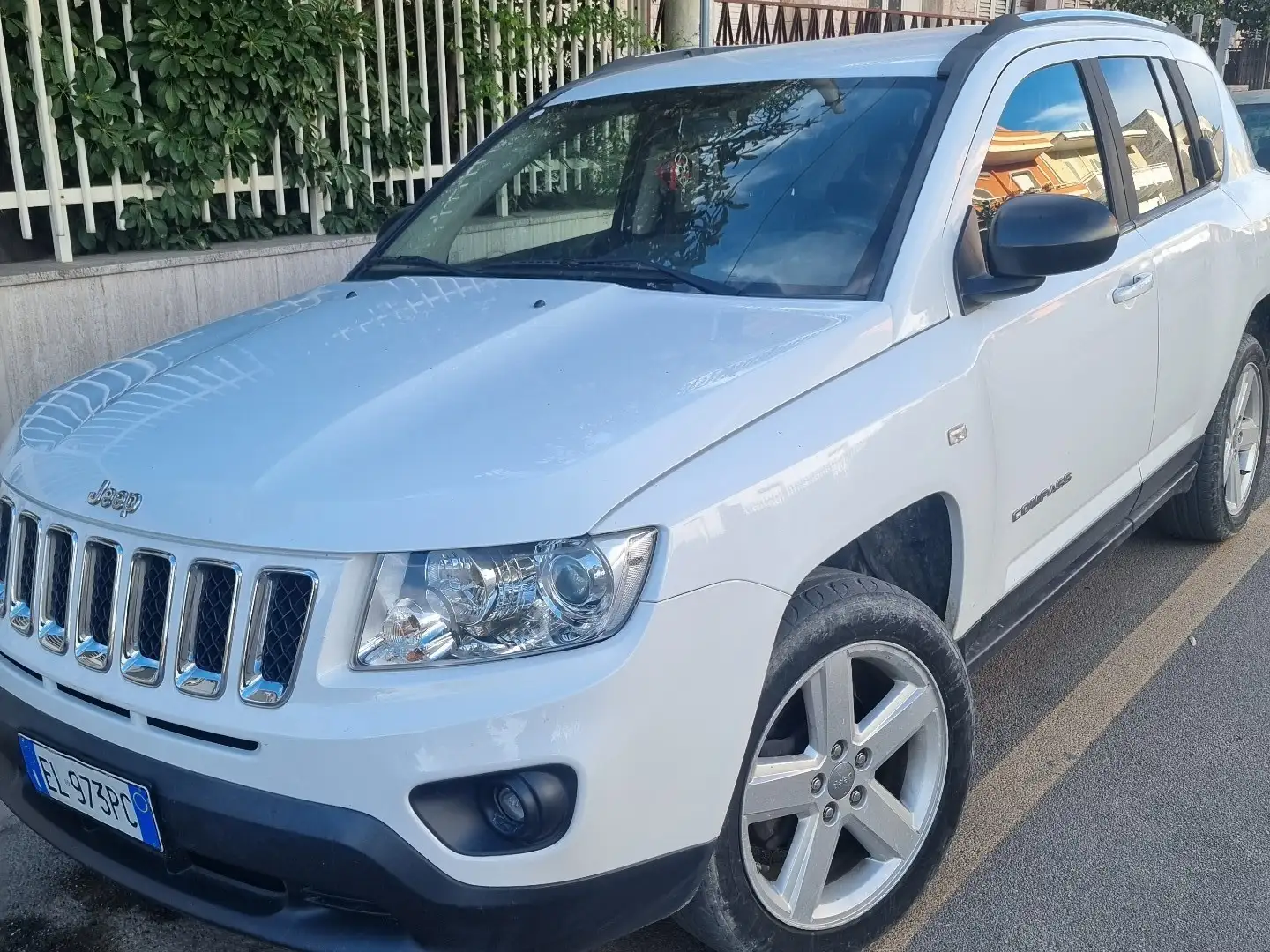 Jeep Compass 2.2 crd Limited 4wd 163cv Blanc - 1