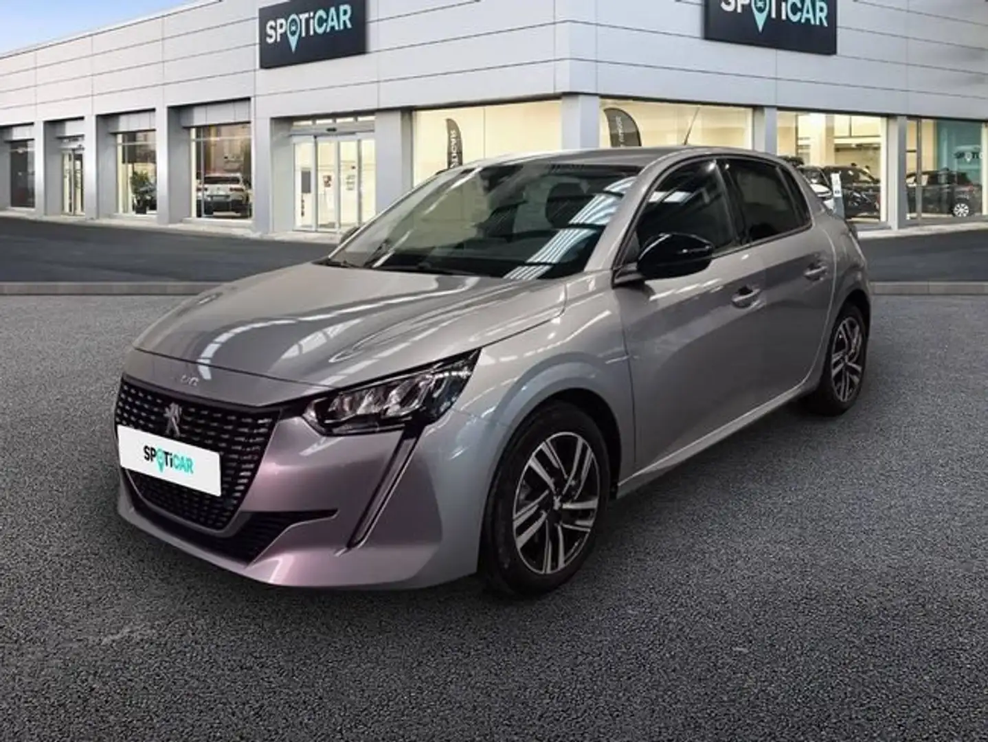 Peugeot 208 Gasolina 100 S&S 6 Vel. MAN Allure Gris - 1