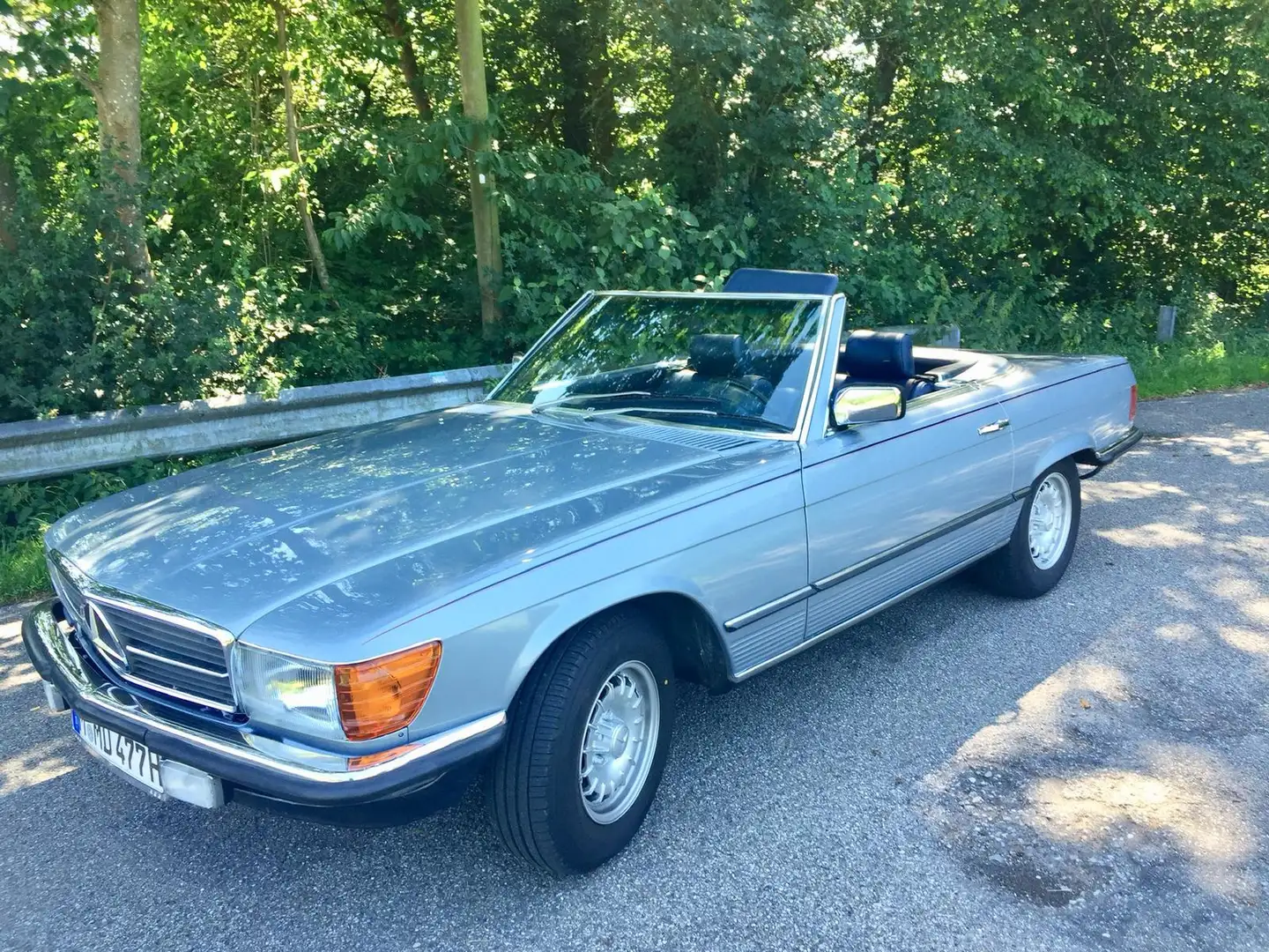 Mercedes-Benz SL 380 Zilver - 1