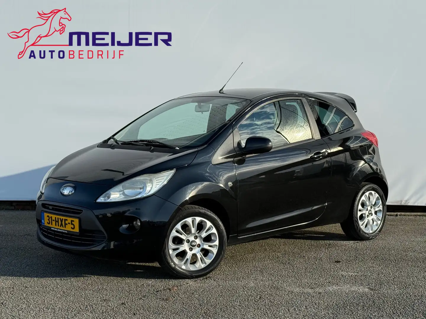Ford Ka/Ka+ 1.2 Titanium Sportvelgen | Airco | Centraal + AB | Schwarz - 1