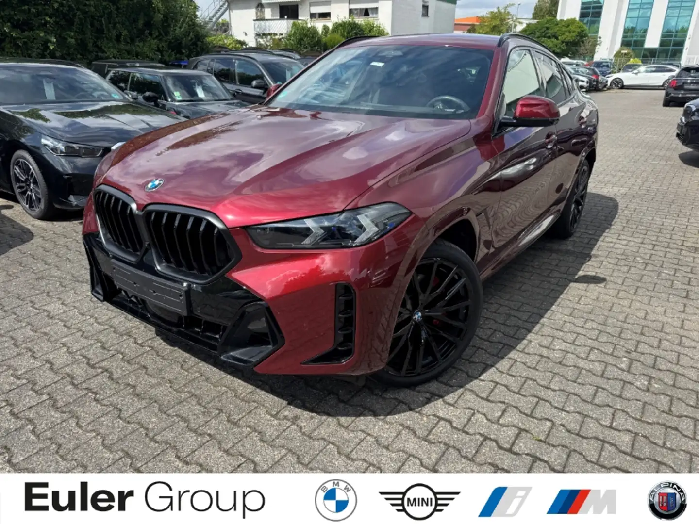 BMW X6 xDrive30d M Sport Pro 22'' IconGl. AHK PAProf H/K Rot - 1