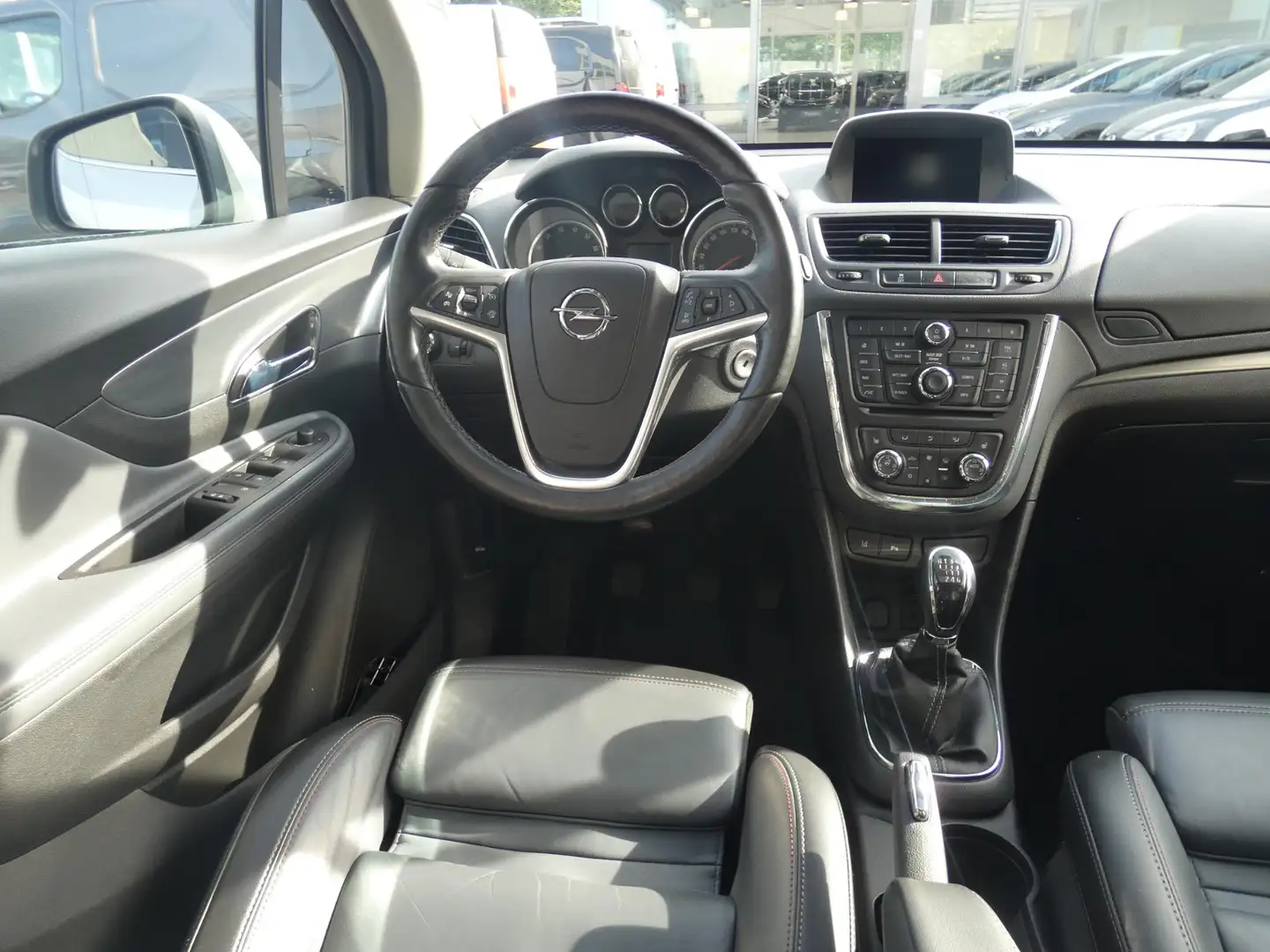 Opel Mokka 1.4 T Cosmo | ELEKTRISCH SCHUIFDAK | LEDEREN BEKLE Gris - 2
