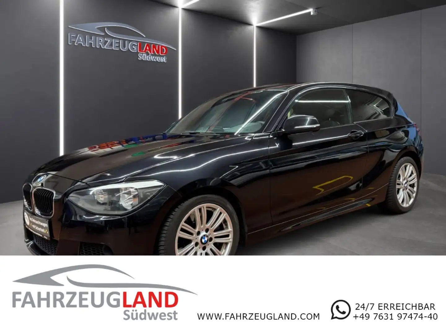 BMW 116 i M Paket M Technik Paket Aerodynamic Paket Schwarz - 1