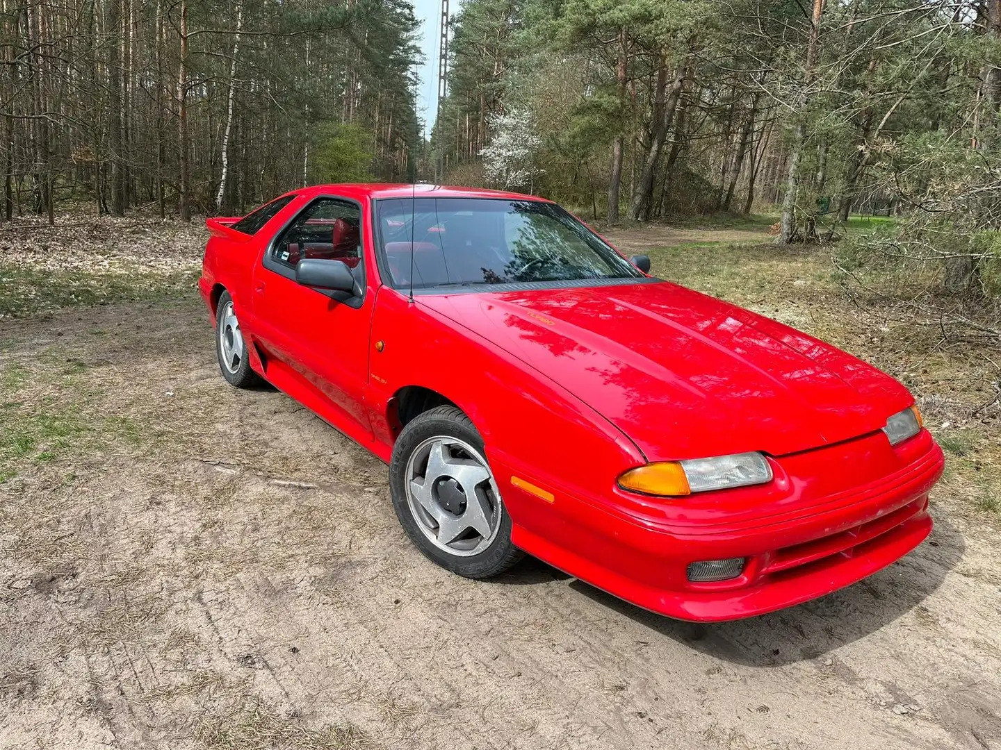 Chrysler Daytona Turbo SHELBY 2.5 Leder Klima Rojo - 2