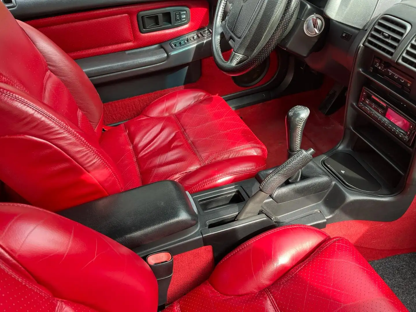 Chrysler Daytona Turbo 2.5 SHELBY  Leder Klima Alu sehr gepflegt Rosso - 2