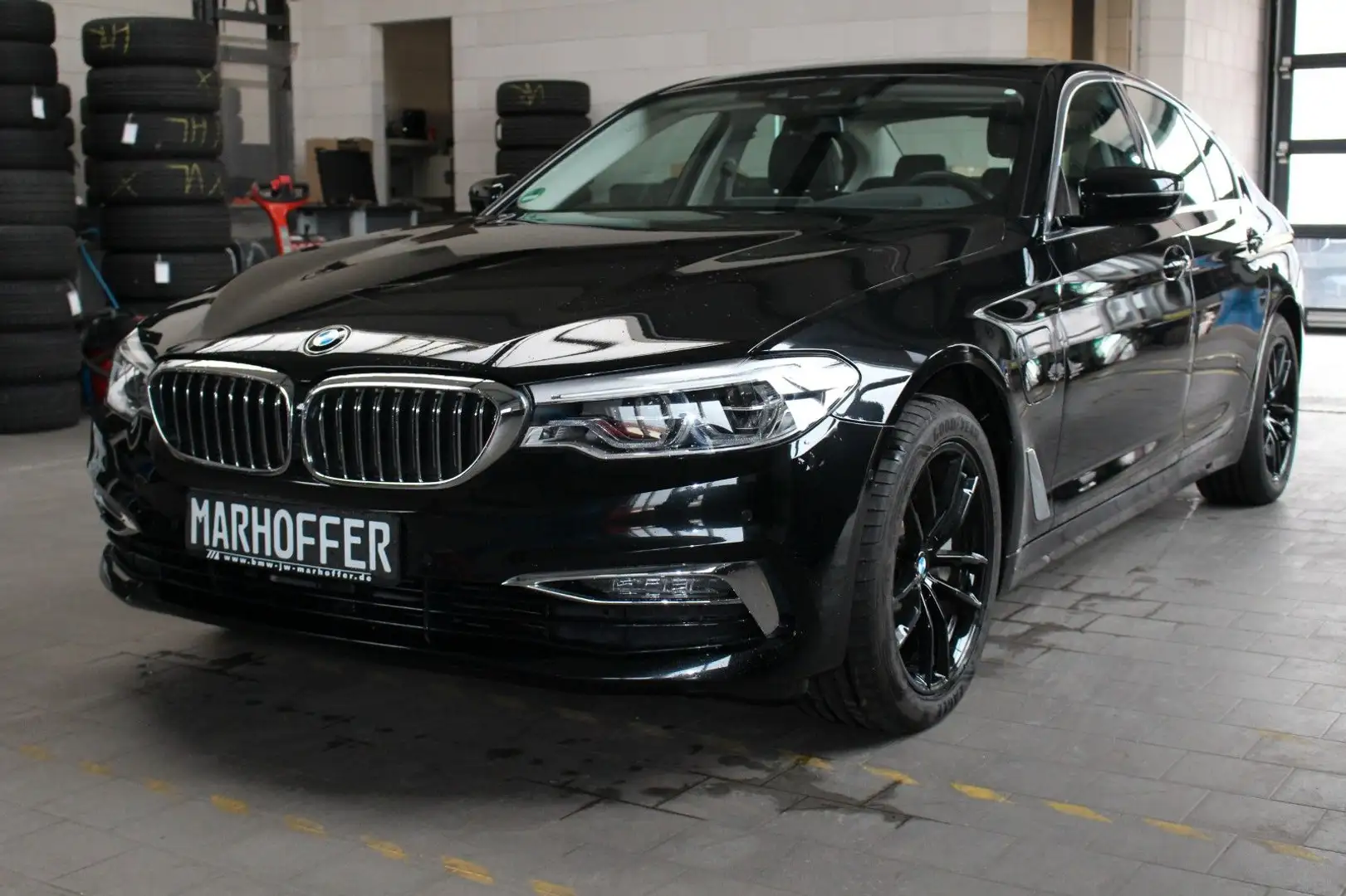 BMW 530 e  Luxury 18Zoll MSportfelge schwarzNP76.020€ Noir - 1