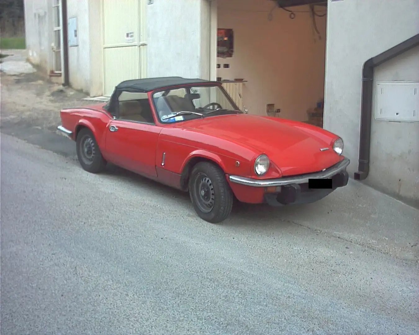 Triumph Spitfire Červená - 2