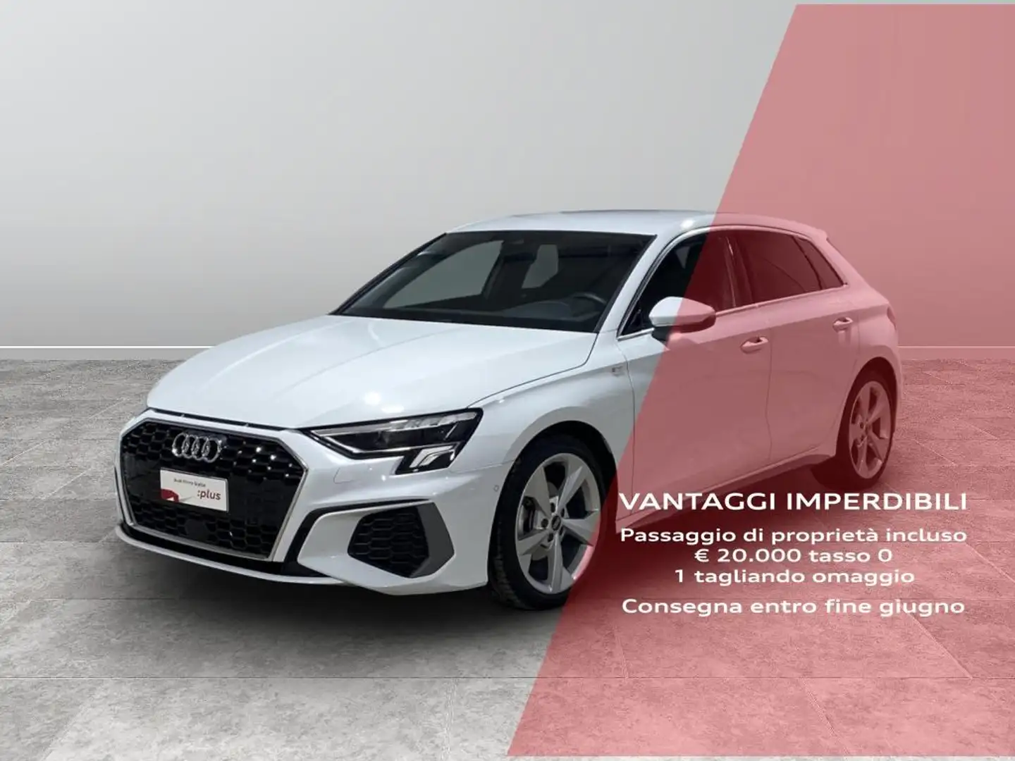 Audi A3 Sportback 35 2.0 tdi S line Edition s-tronic Bianco - 1
