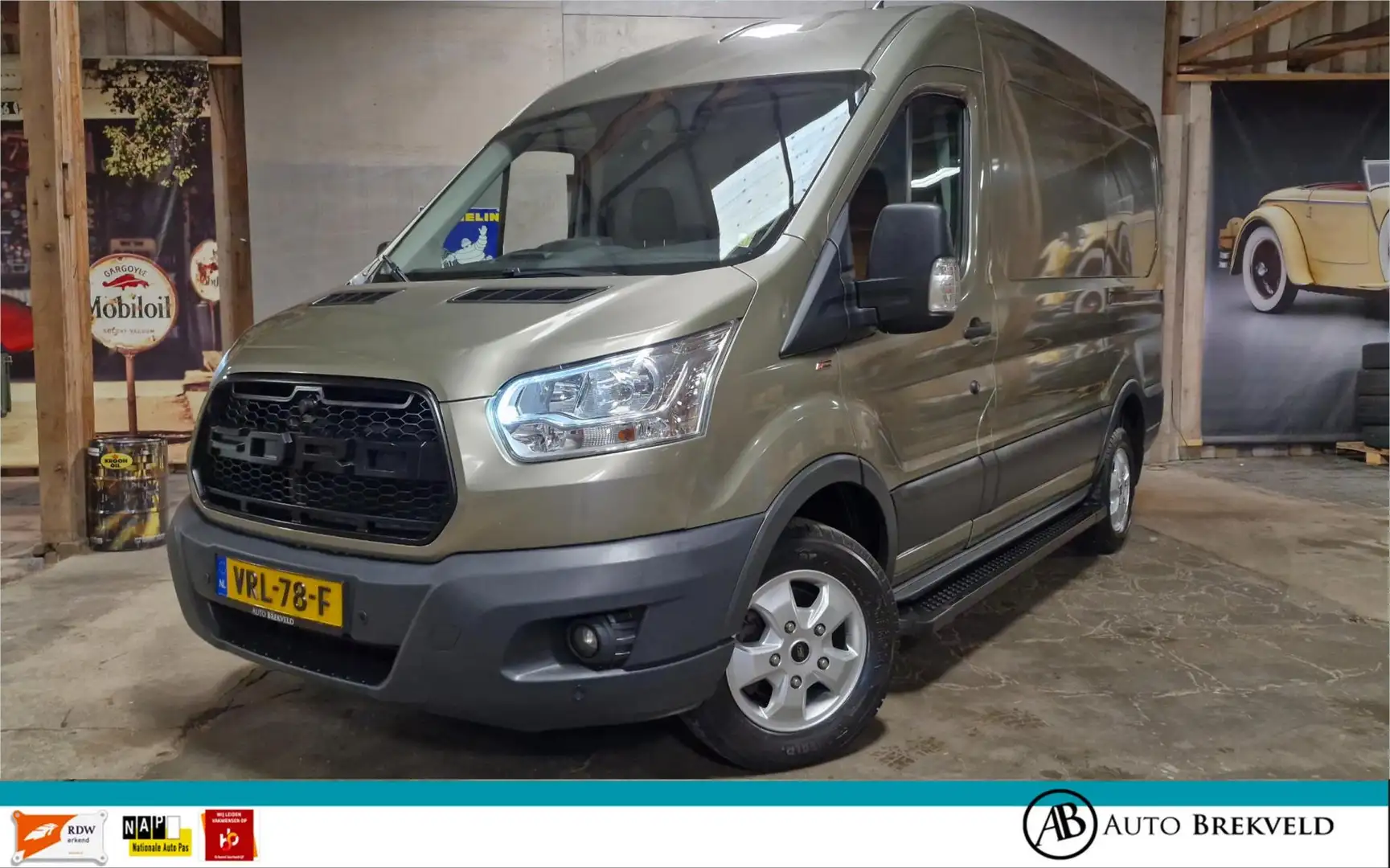 Ford Transit 350 2.0 TDCI L2H2 Trend 131PK | RIJKLAAR | Camera Beige - 1