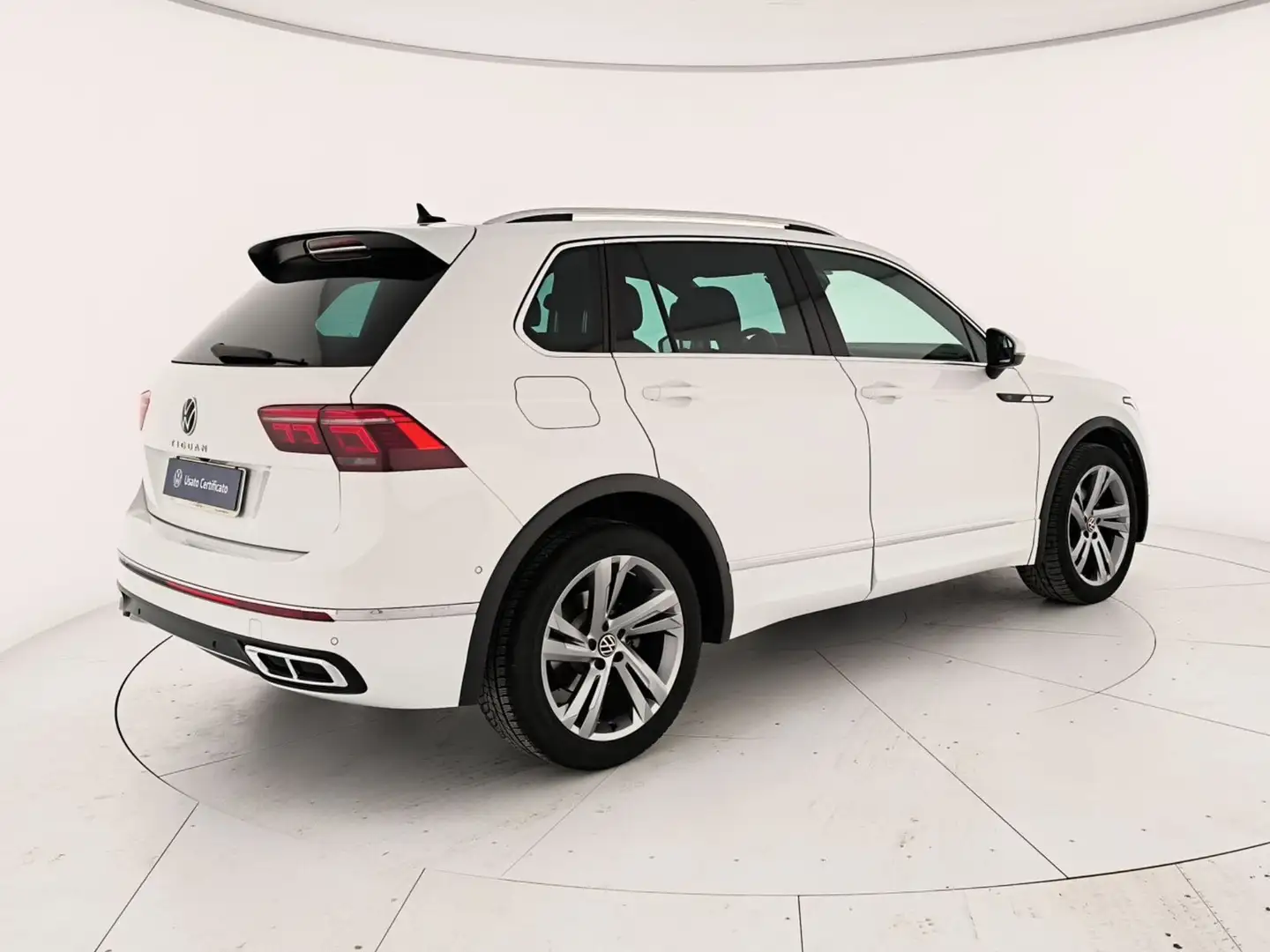 Volkswagen Tiguan 2.0 tdi r-line 150cv dsg Bianco - 2