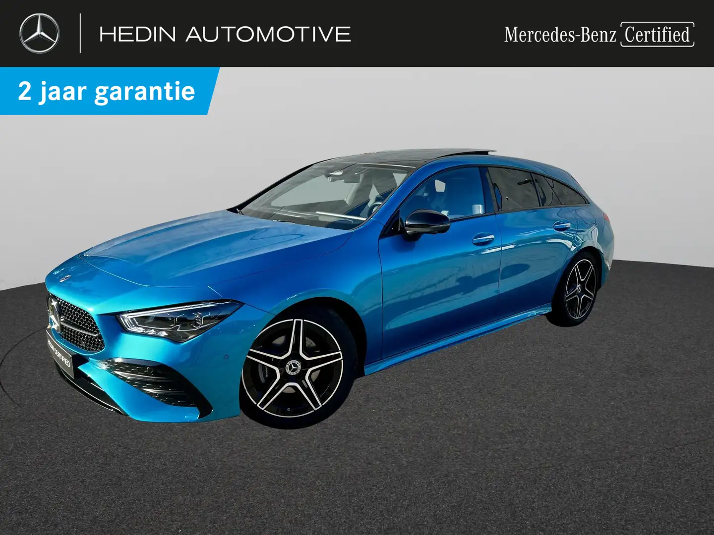 Mercedes-Benz CLA 180 Shooting Brake AMG Line | Panoramisch Dak | Head-U Bleu - 1