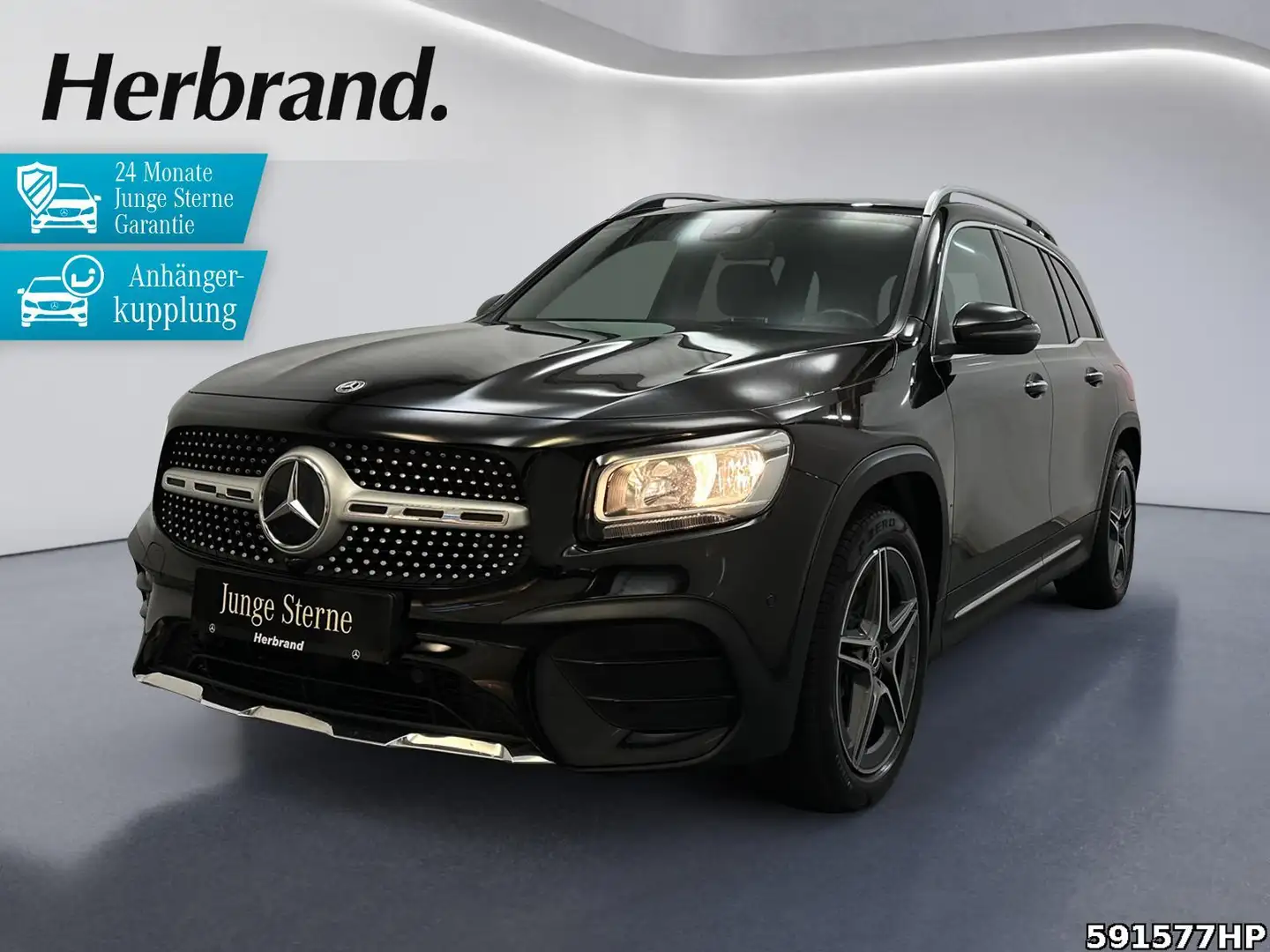 Mercedes-Benz GLB 220 d 4M AMG Line *AHK Kamera Ambiente 19" Schwarz - 1