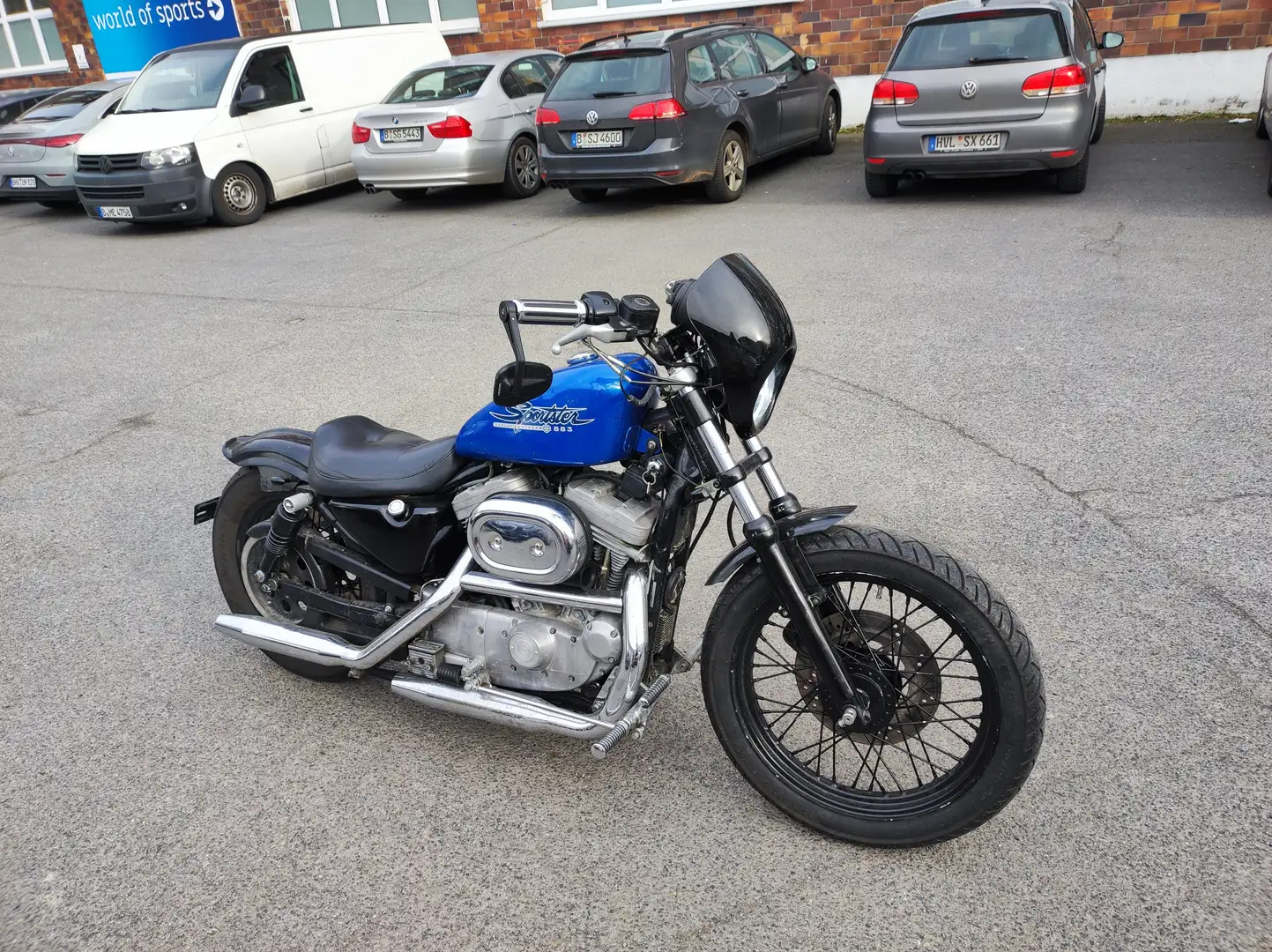 Harley-Davidson Sportster 883 Blau - 2